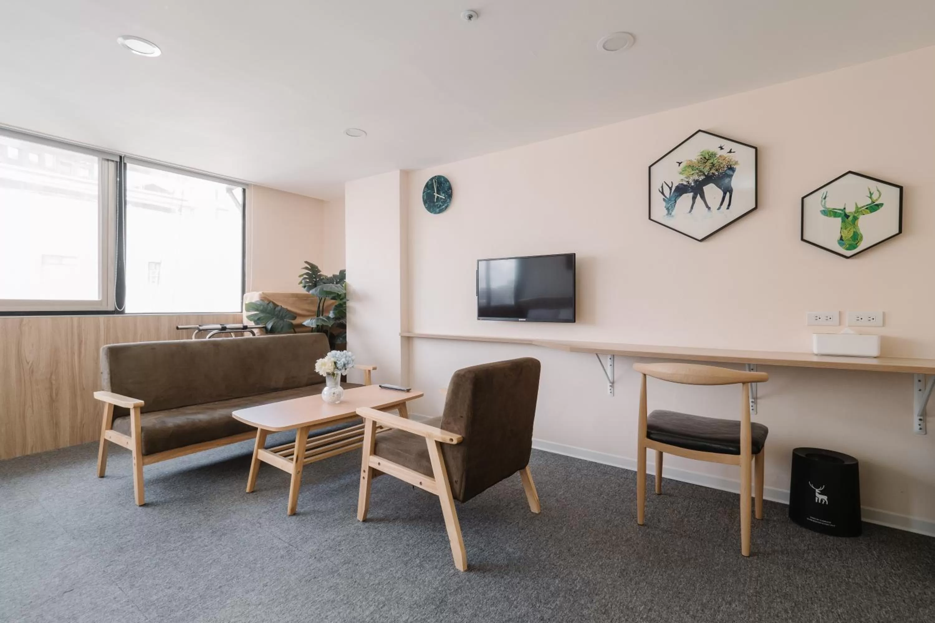 Decorative detail in Hotel attic