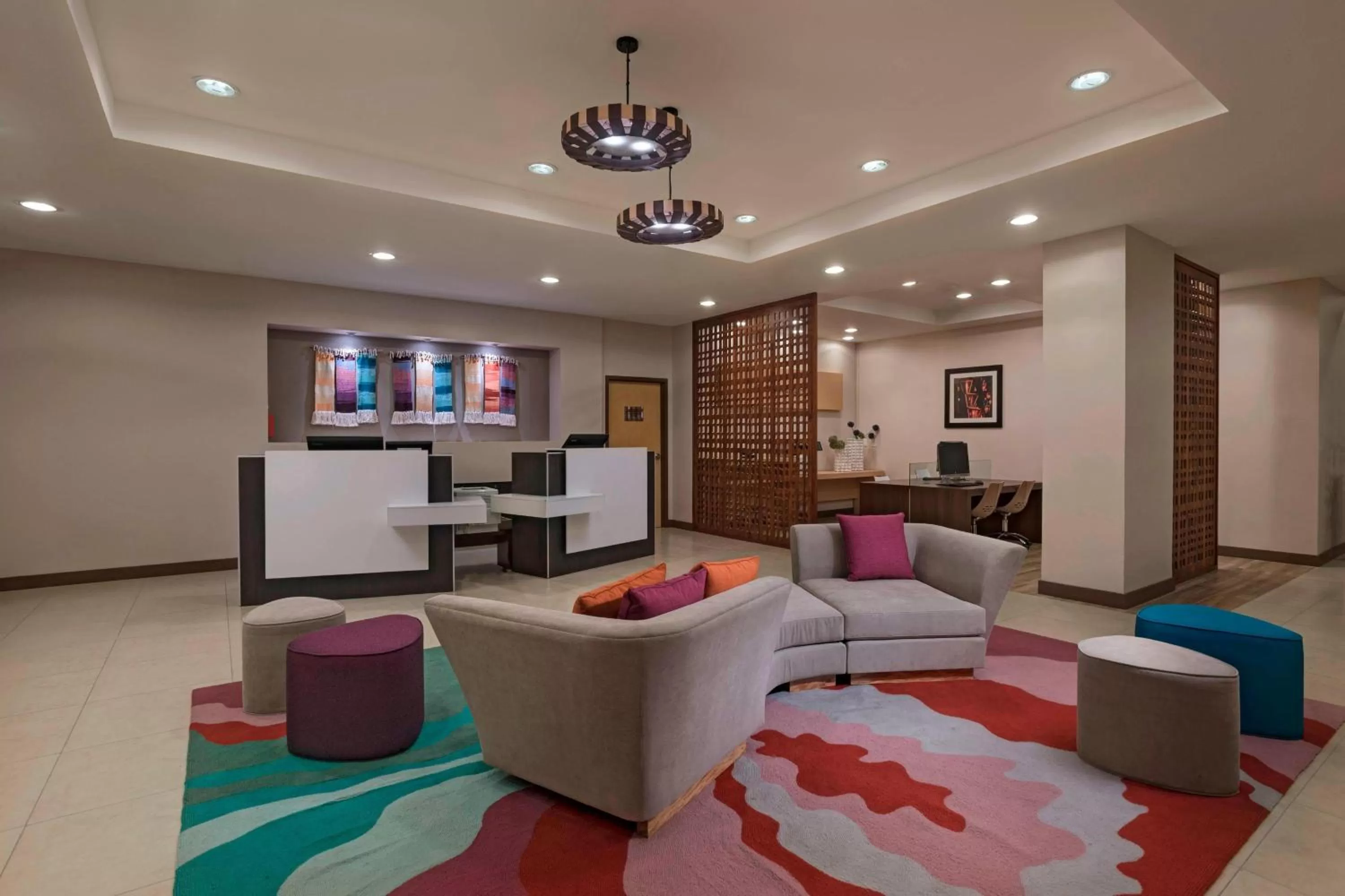 Lobby or reception in Fairfield by Marriott San Salvador