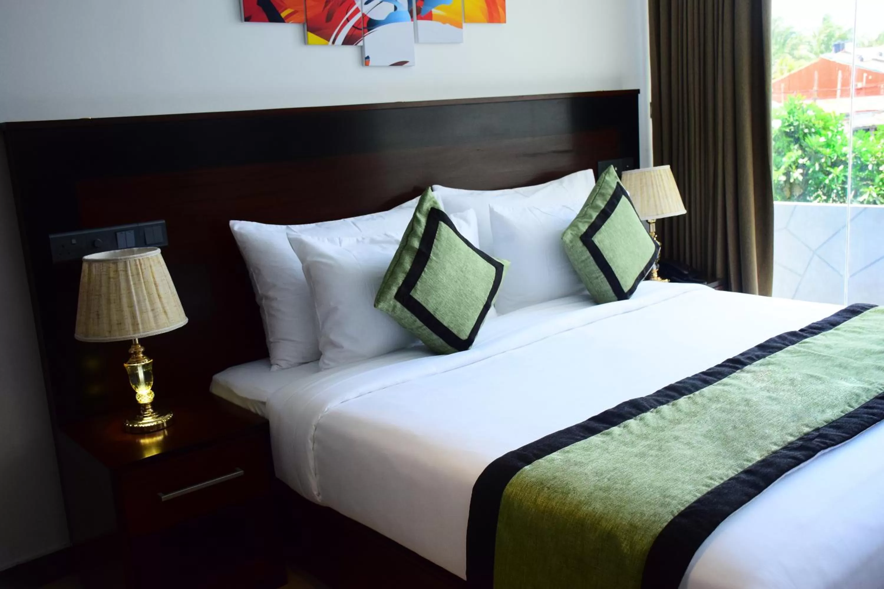 Bedroom, Bed in Ruvisha Beach Hotel