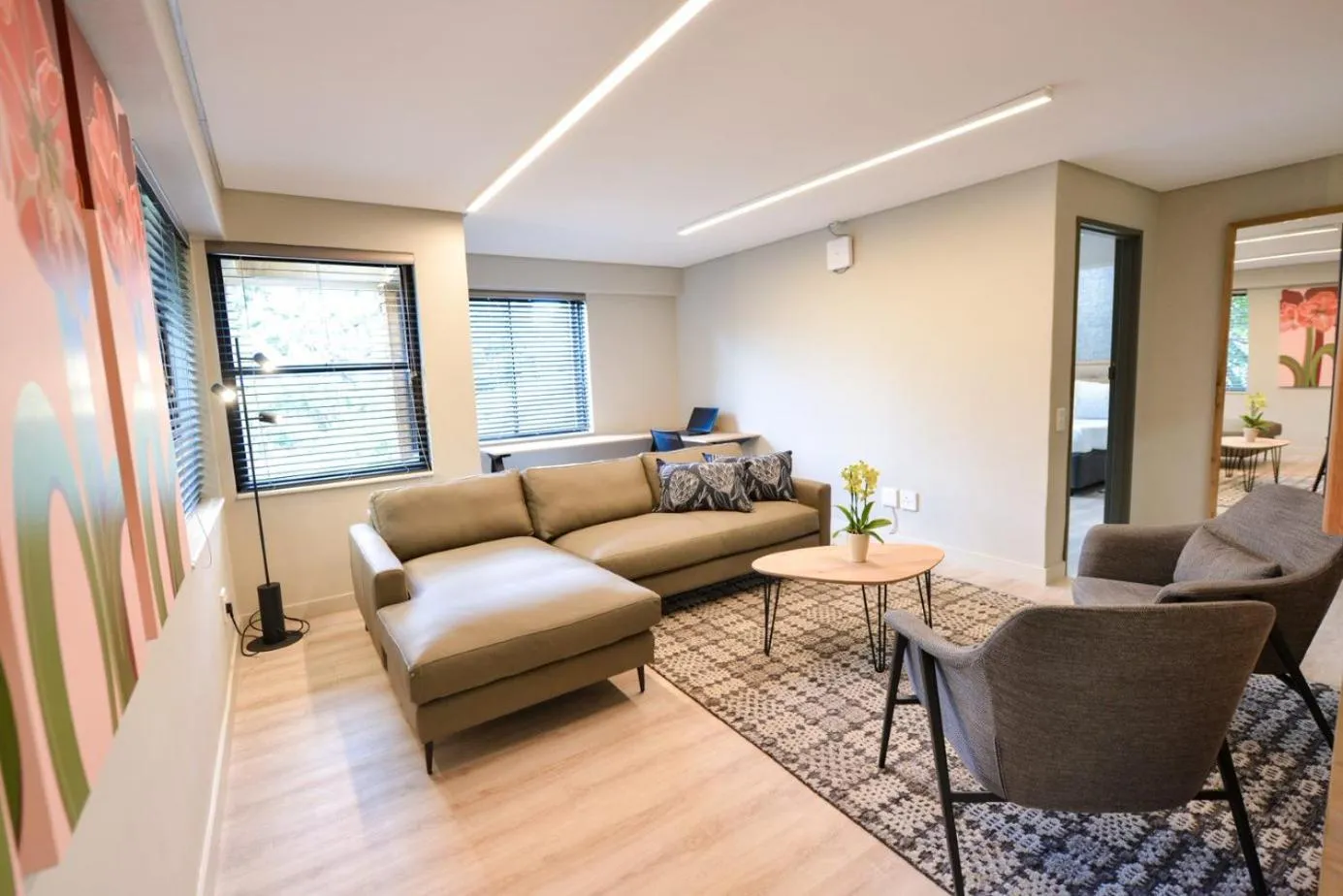 Living room in All Africa House (University Of Cape Town)