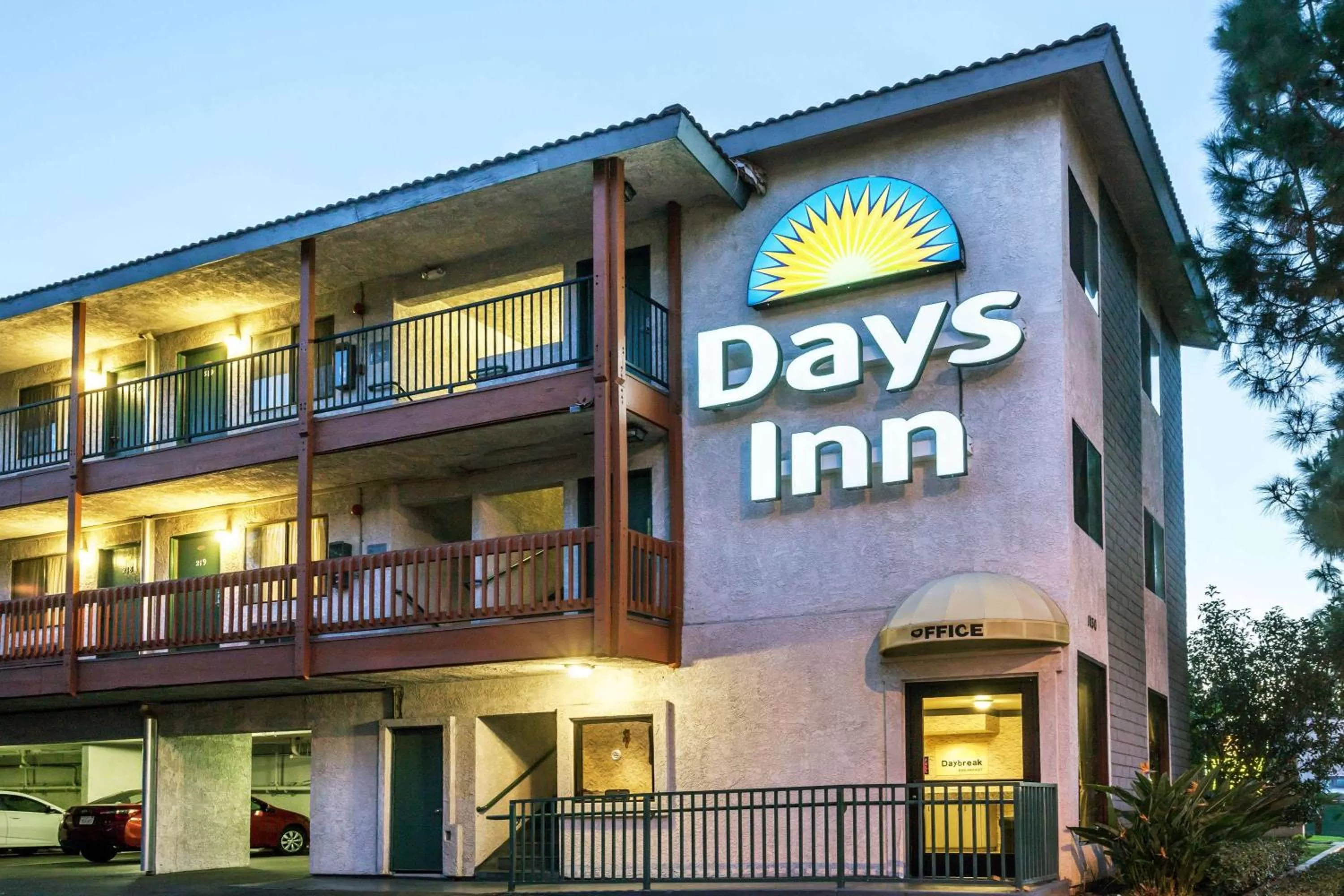 Property building in Days Inn by Wyndham Anaheim West