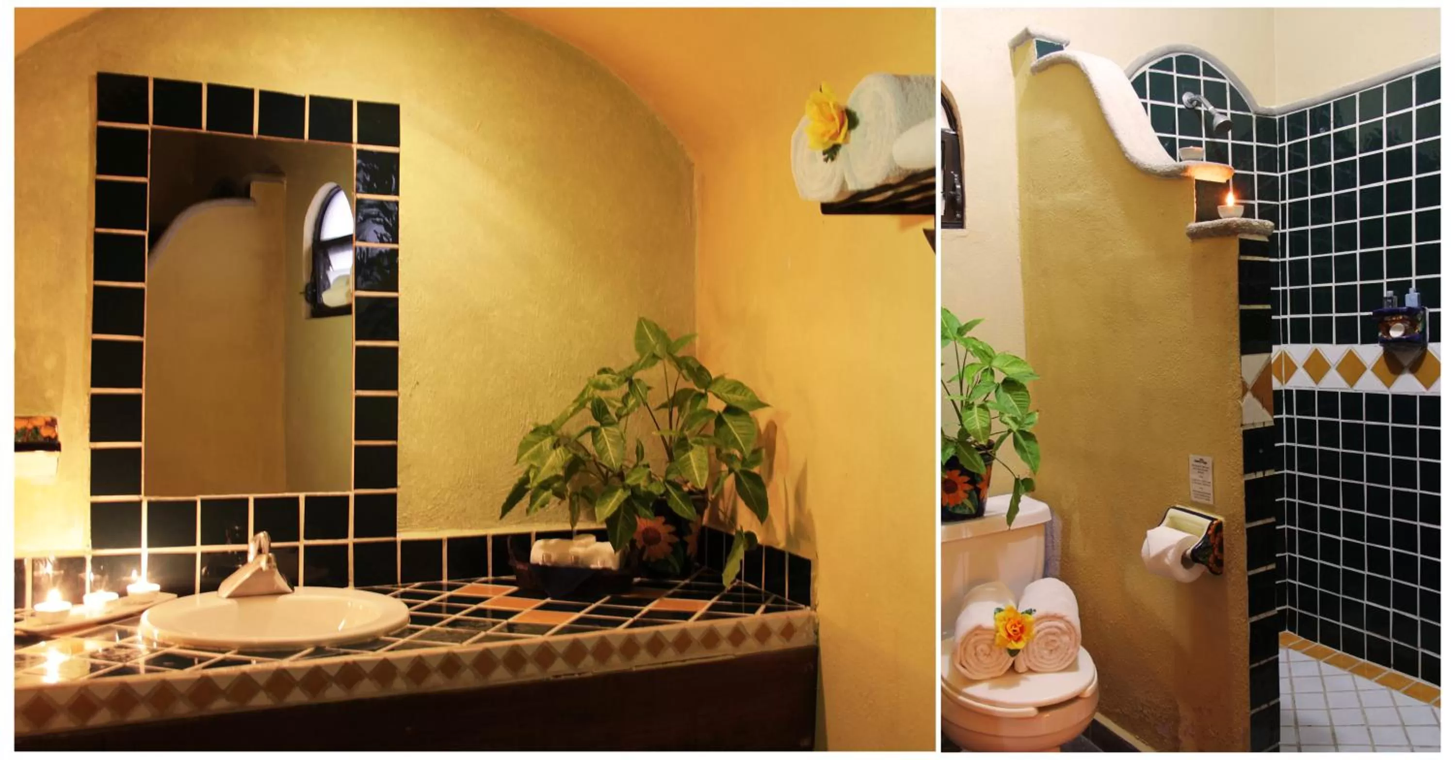 Bathroom in Hacienda Del Caribe Hotel