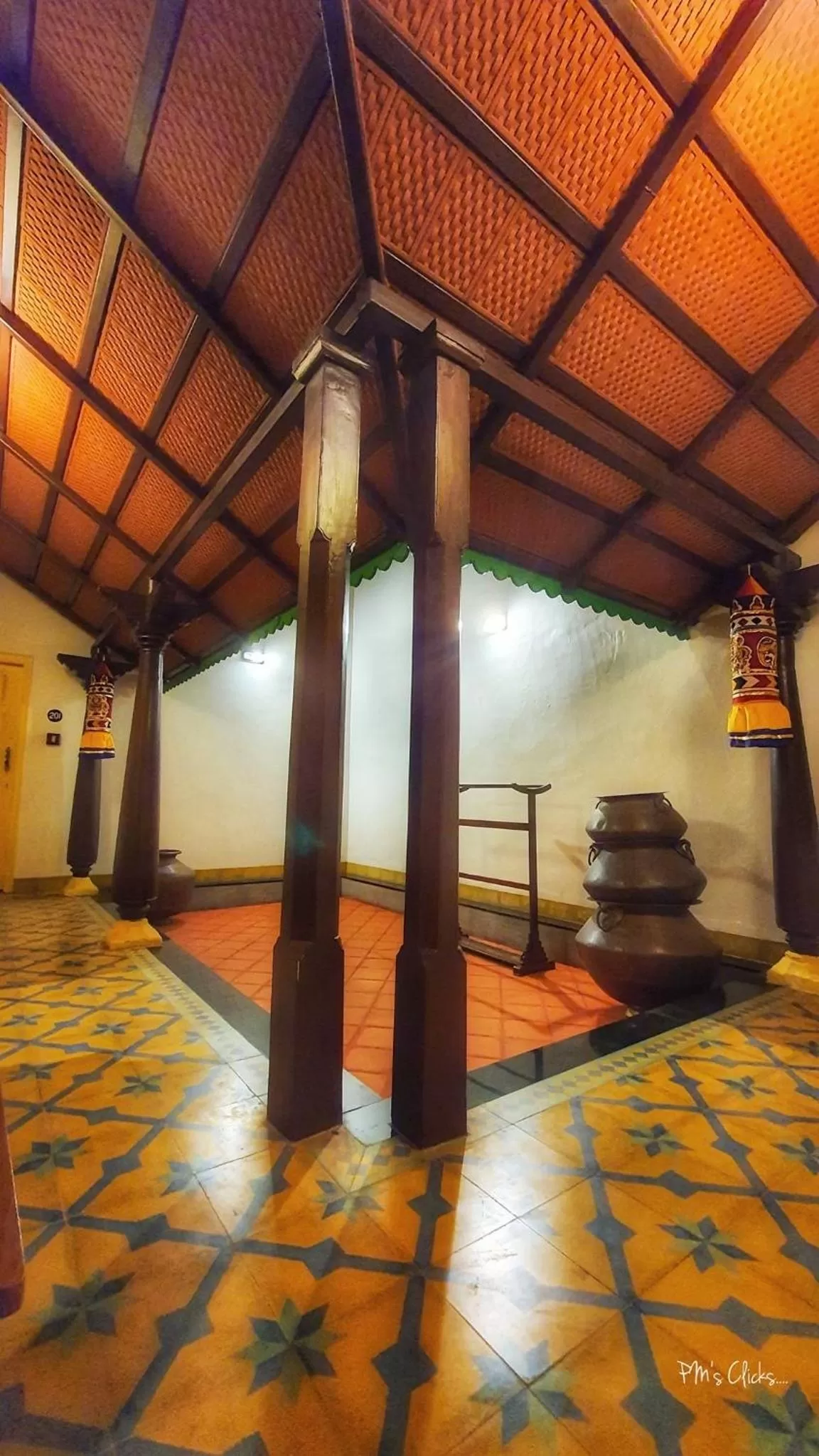 Patio in Marutham Village Resort