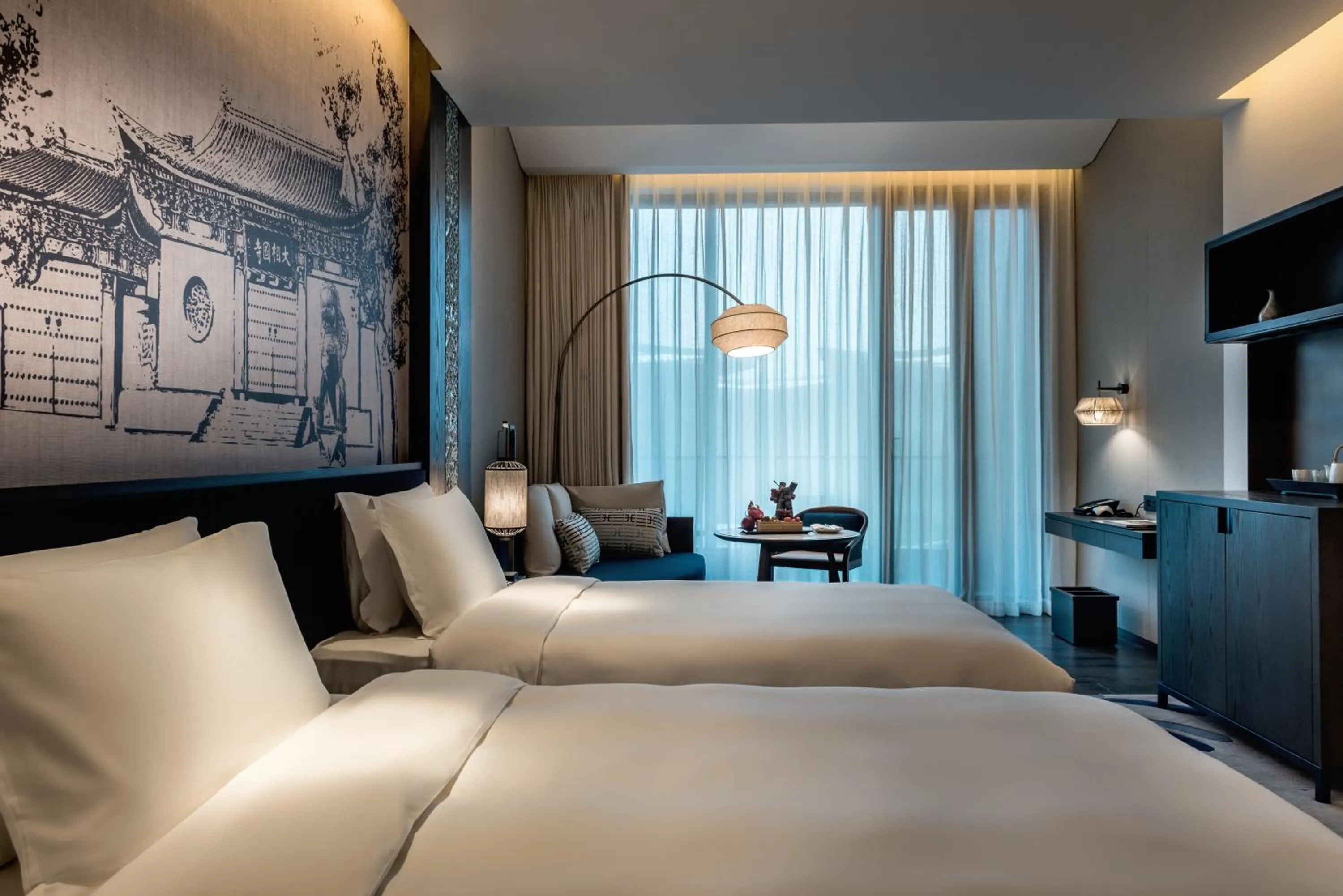 Photo of the whole room, Bed in Pullman Kaifeng Jianye