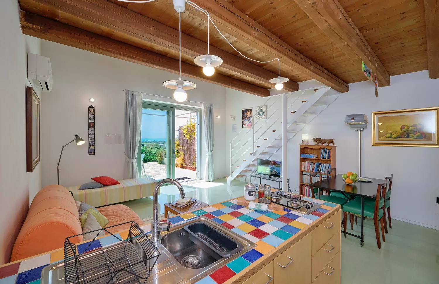 Living room in Petrantica Resort