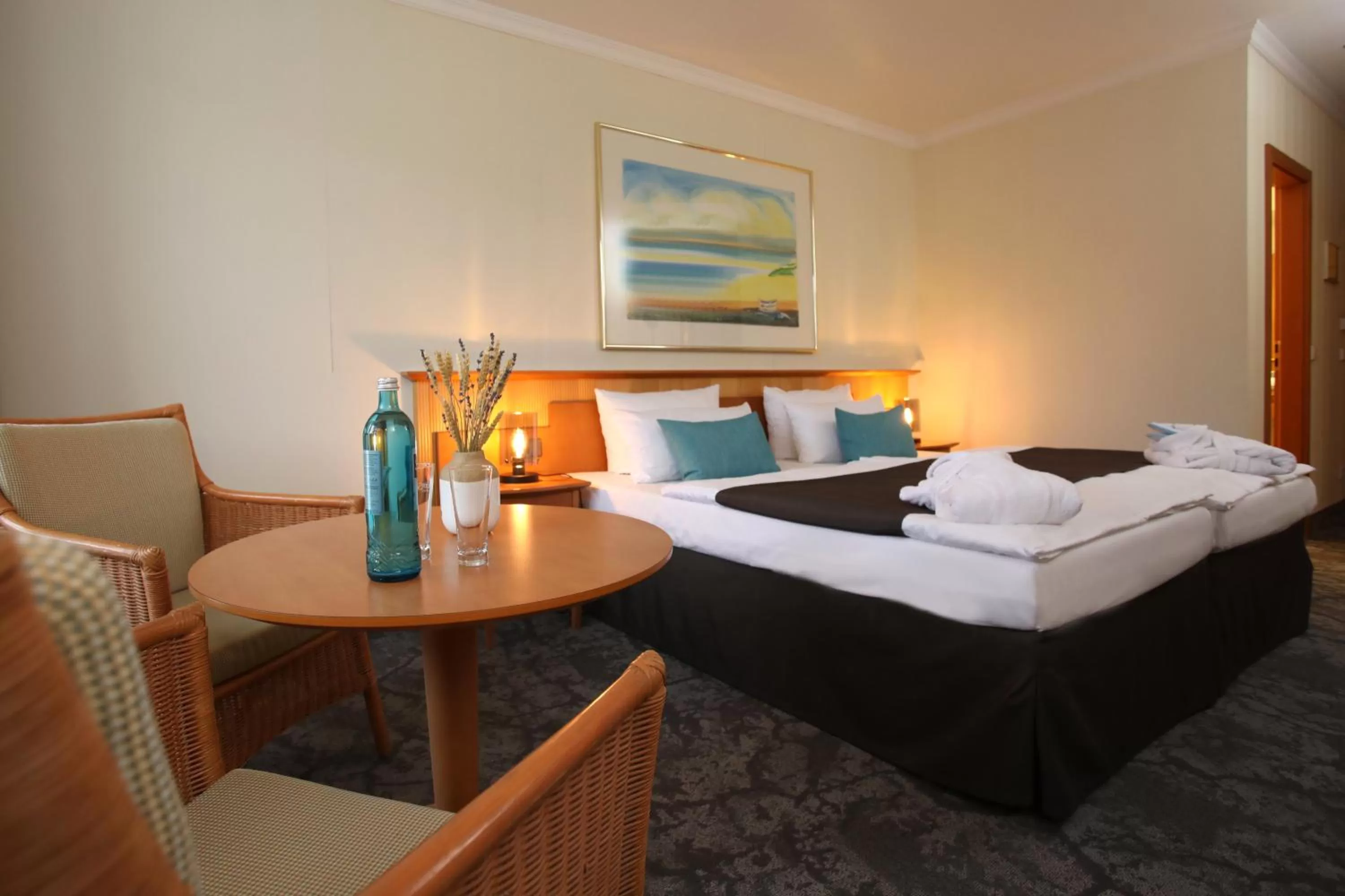 Bedroom, Bed in Hotel Bernstein Prerow