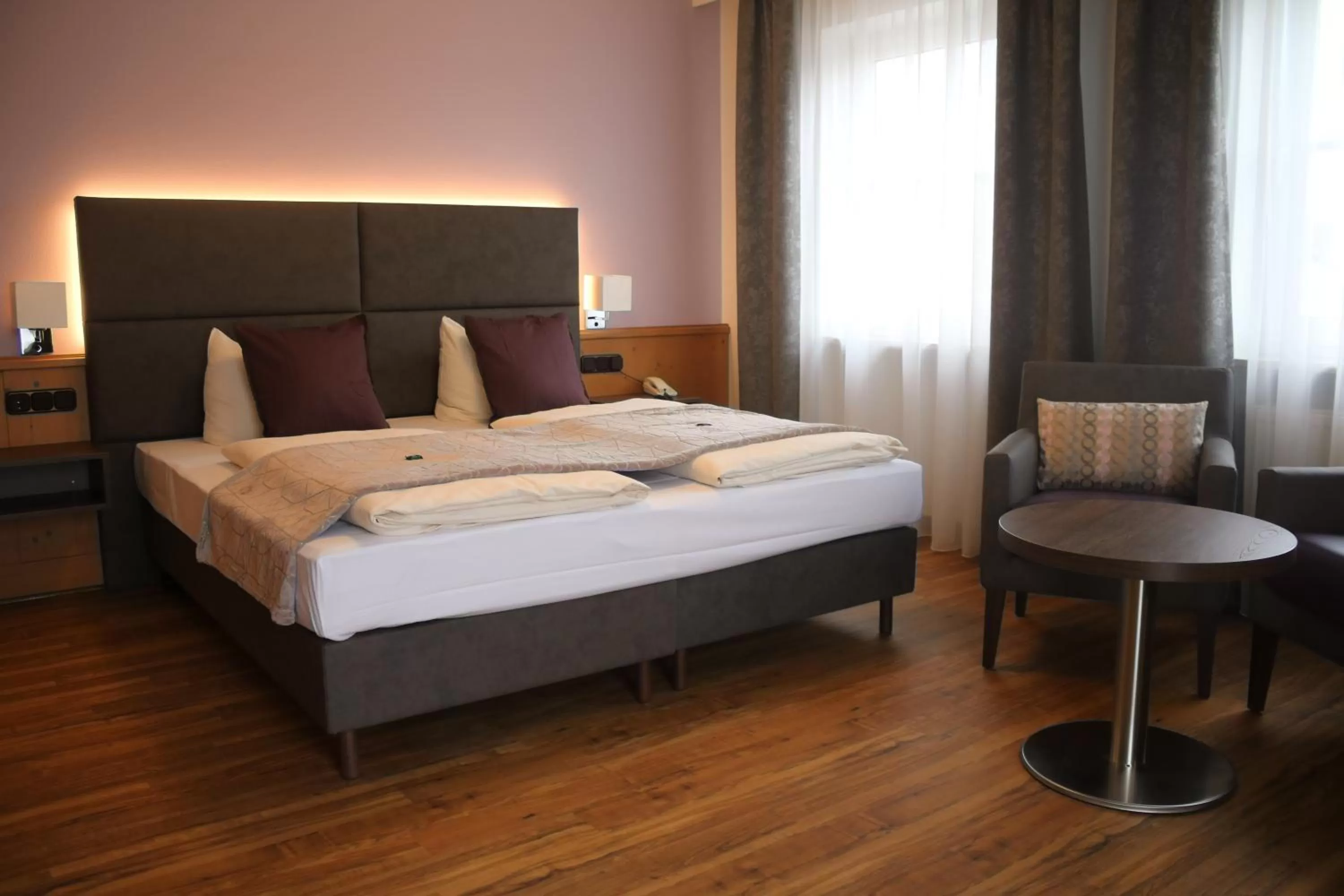 Photo of the whole room, Bed in Boutique Hotel Beckenlehner