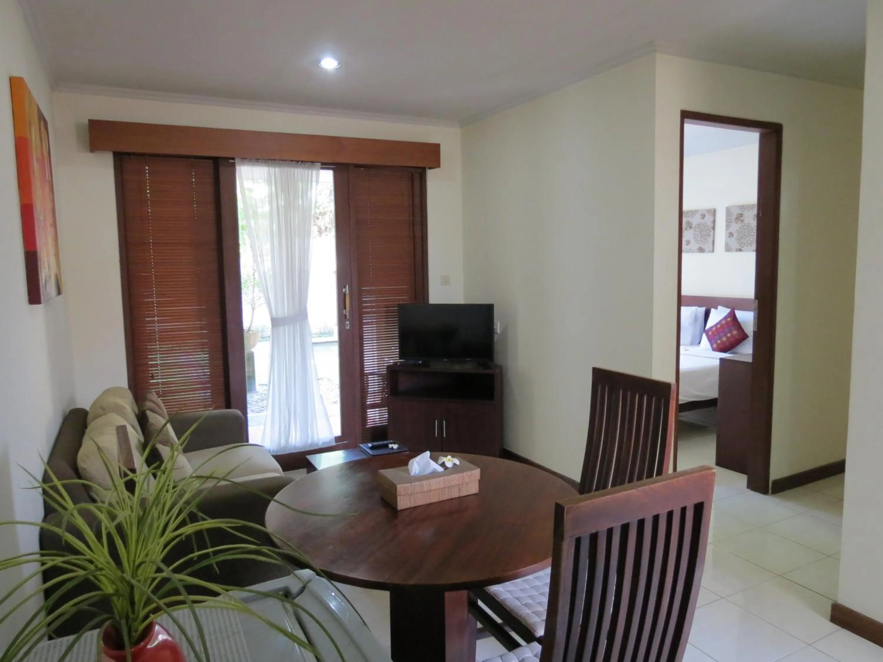Dining area in Sekuta Condo Suites