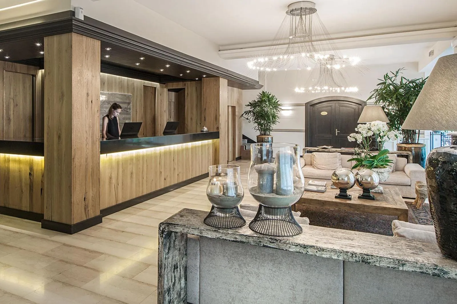 Lobby or reception in Hotel Touring