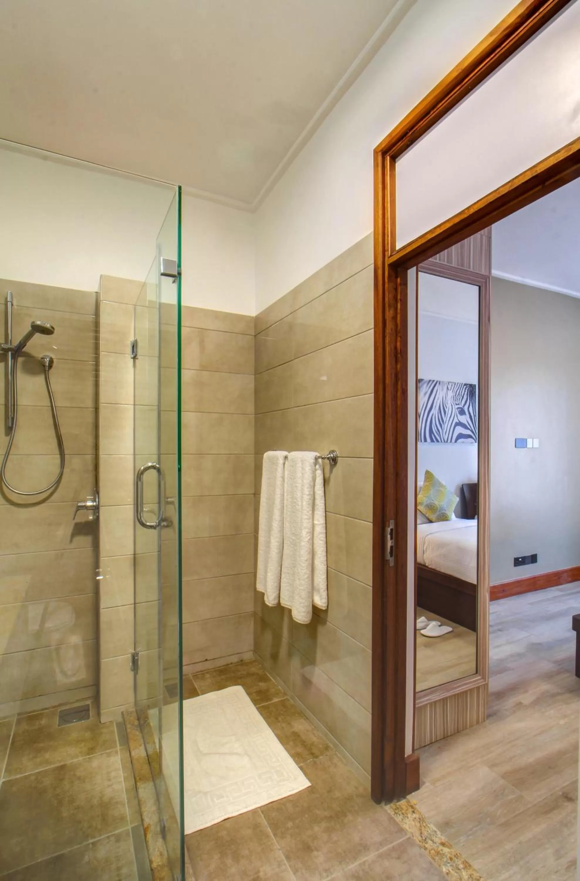 Shower in Executive Residency by Best Western Nairobi
