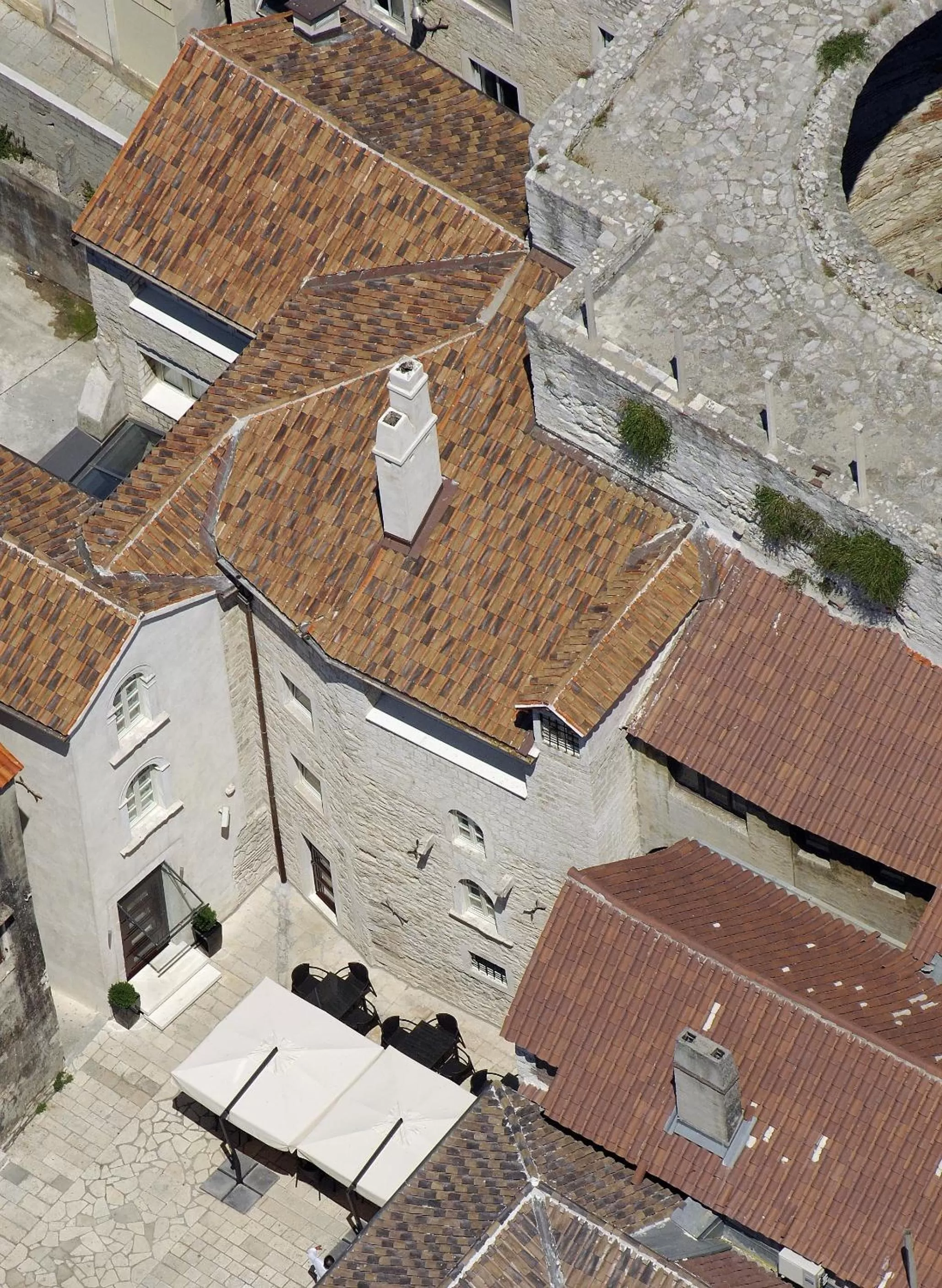 Bird's eye view in Hotel Vestibul Palace & Villa - Small Luxury Hotels Of The World