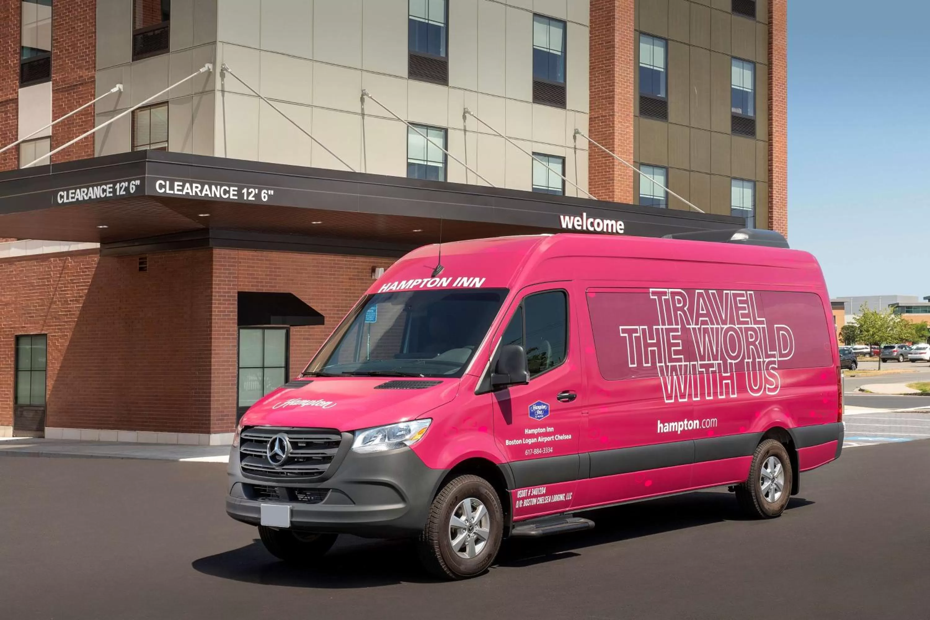 shuttle in Hampton Inn Boston Logan Airport Chelsea