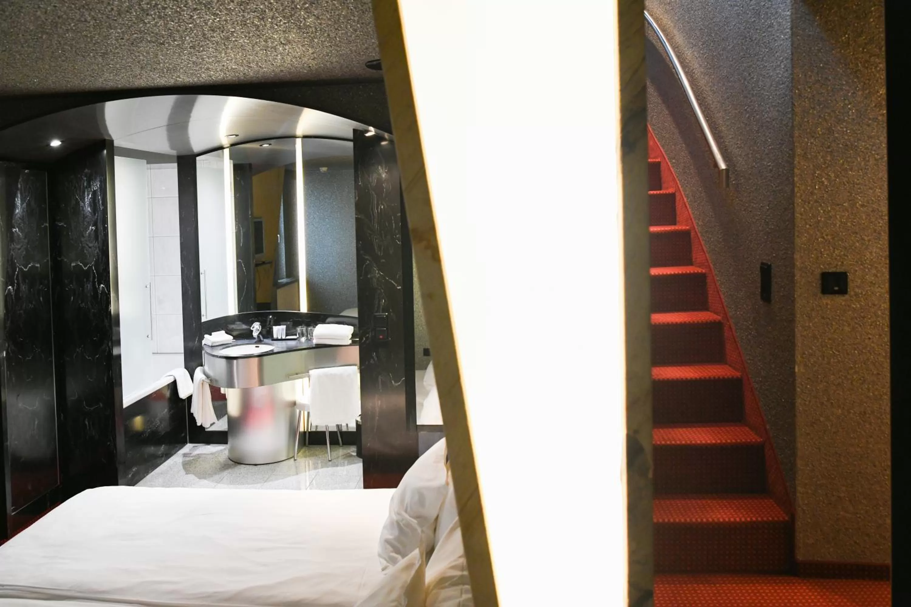 Bed in Hotel Bamberger Hof Bellevue