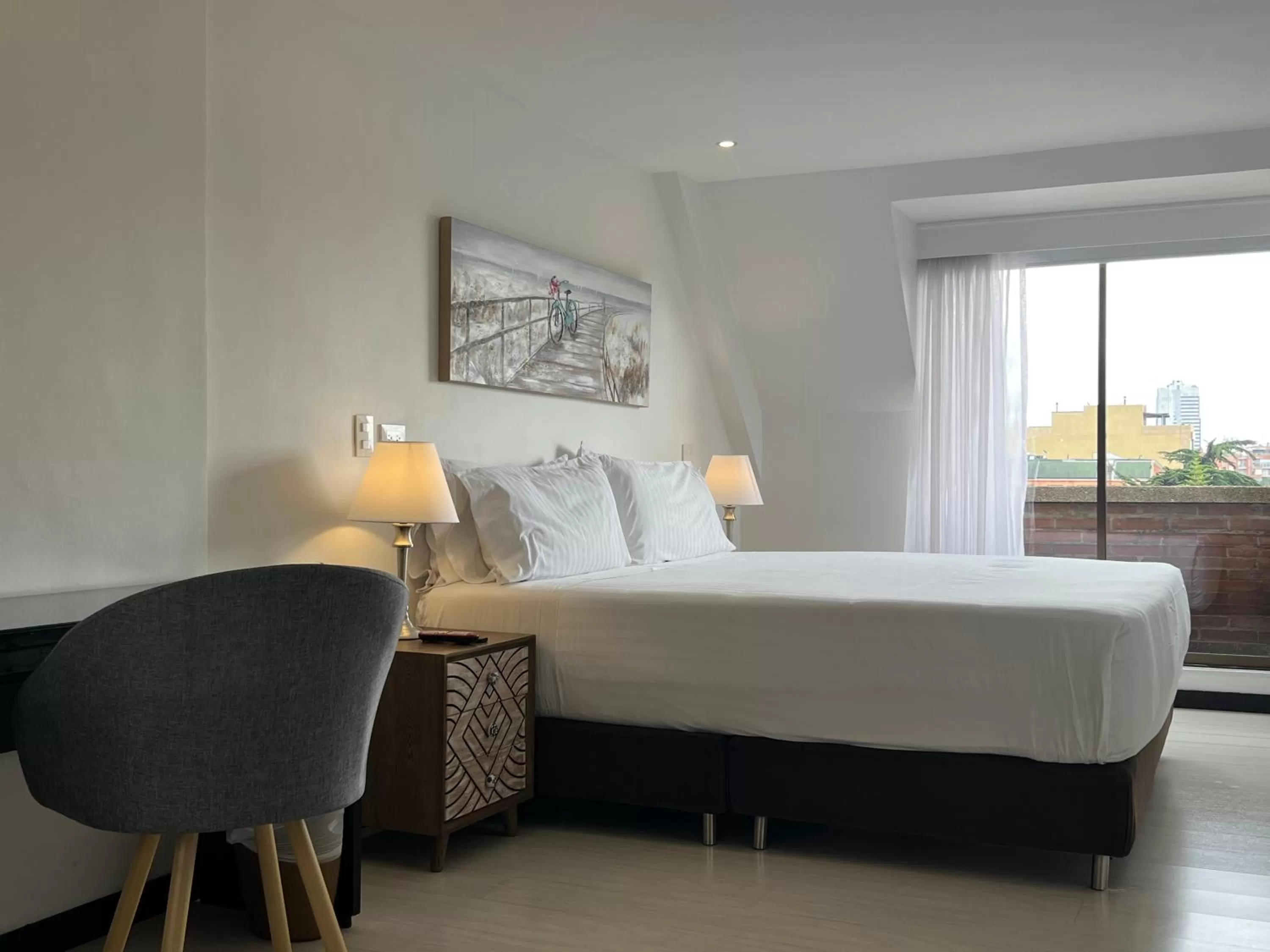 Bedroom, Bed in Suites 109 GH Usaquén