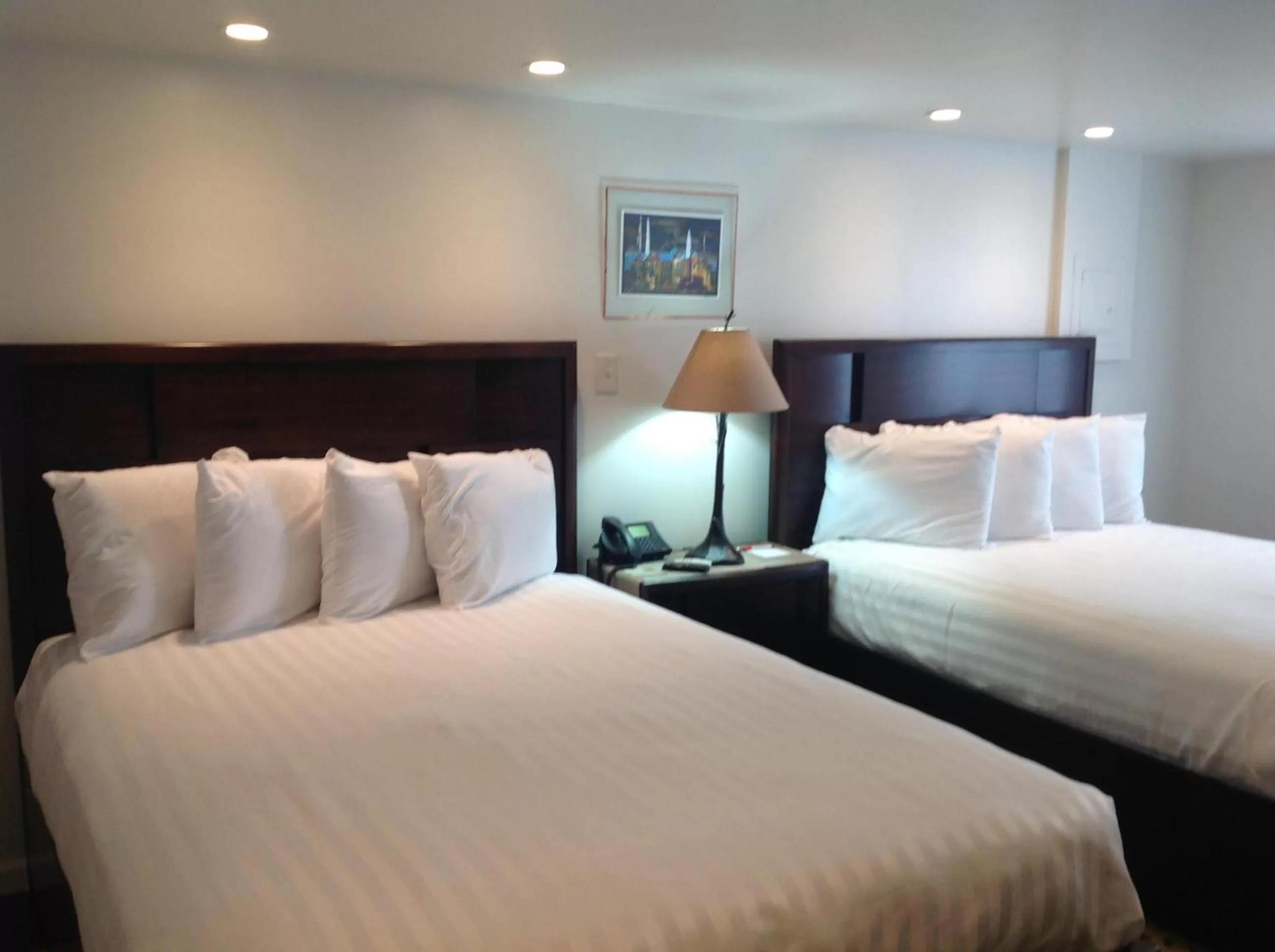 Bed in Iron Horse Inn