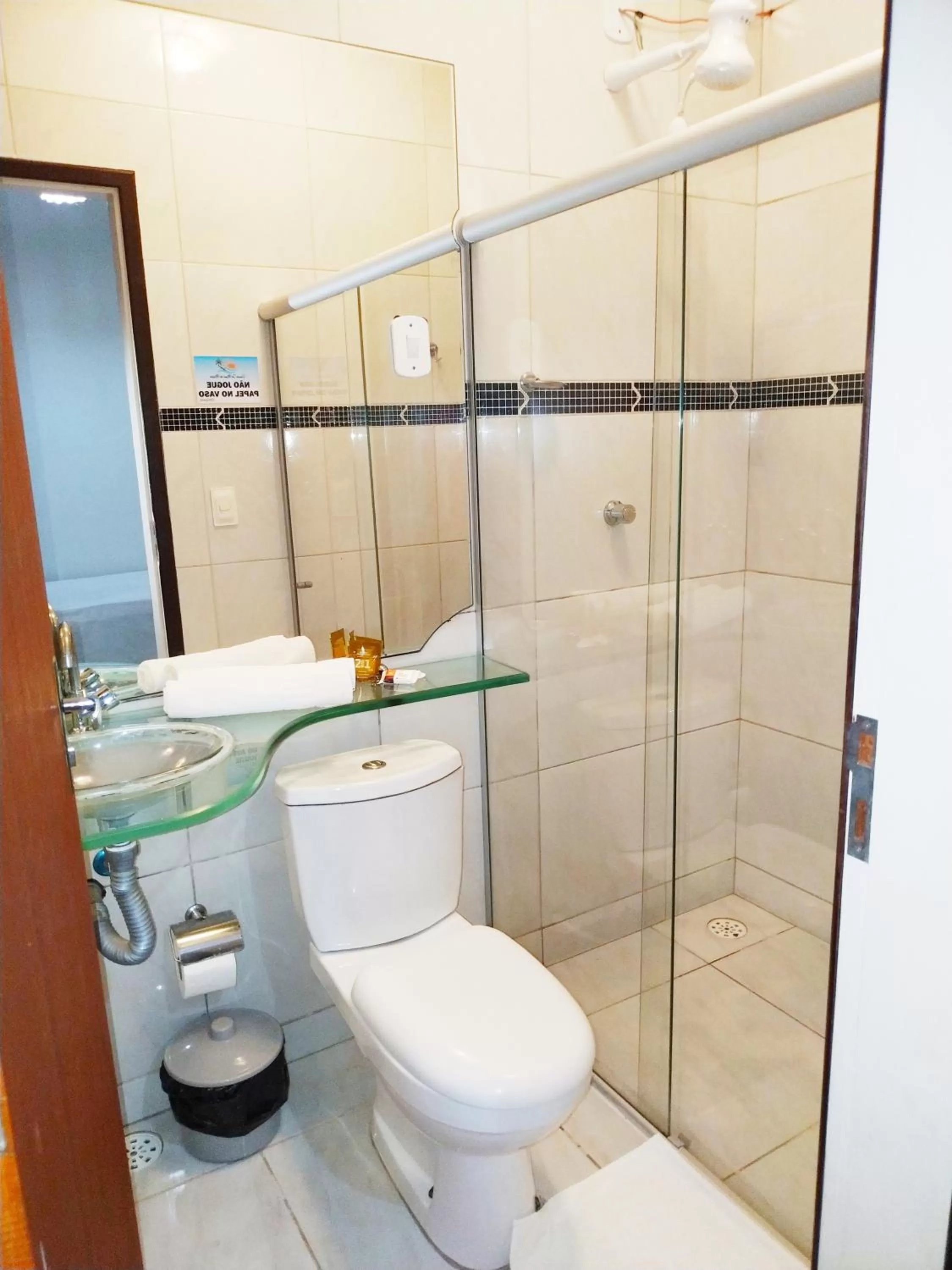 Bathroom in Pousada São Miguel dos Milagres