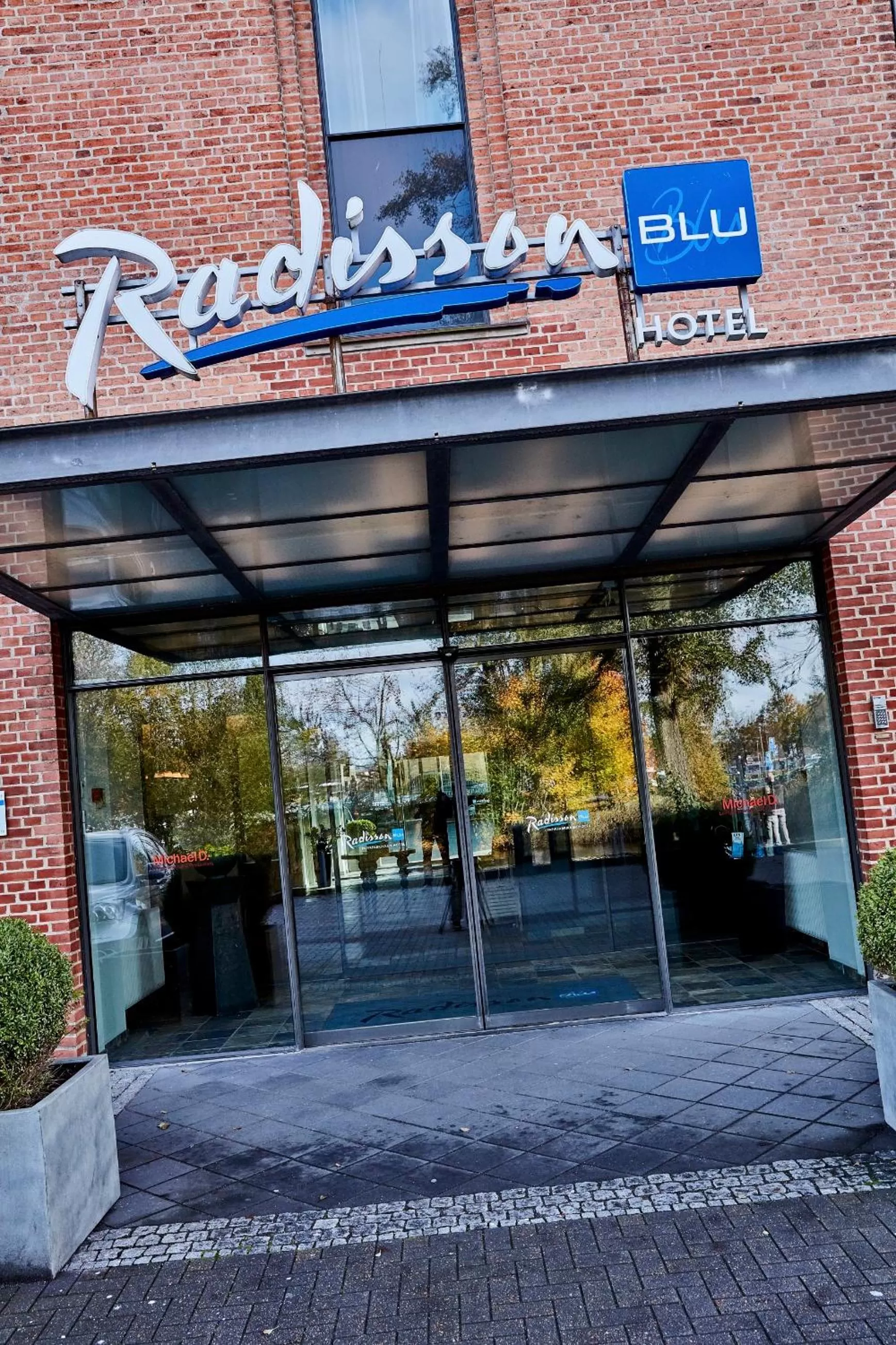 Facade/entrance in Radisson Hotel Papirfabrikken Silkeborg