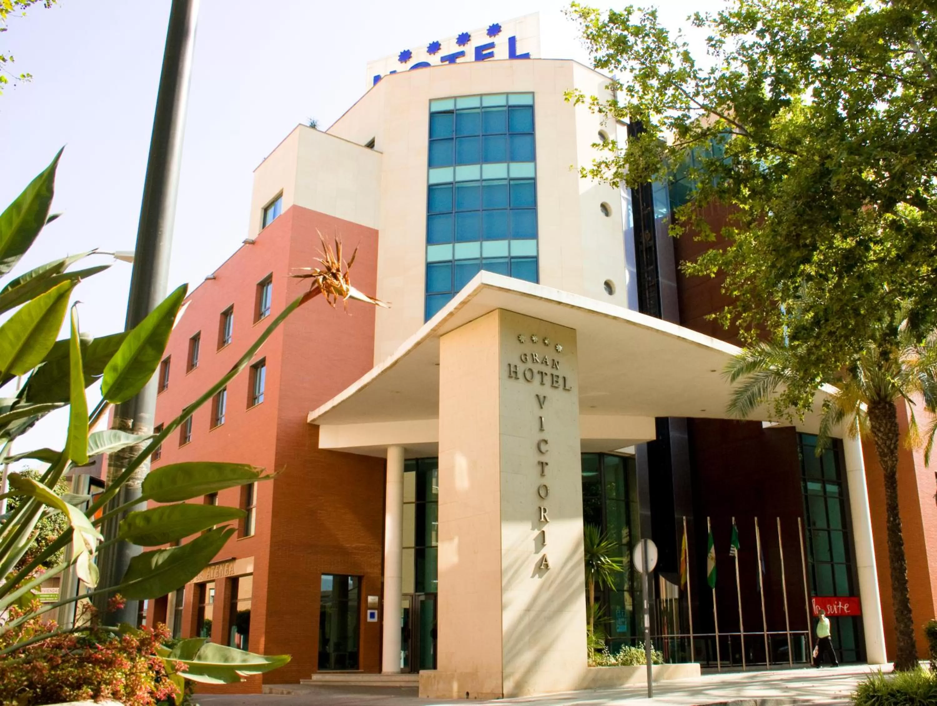 Facade/entrance in Gran Hotel Victoria