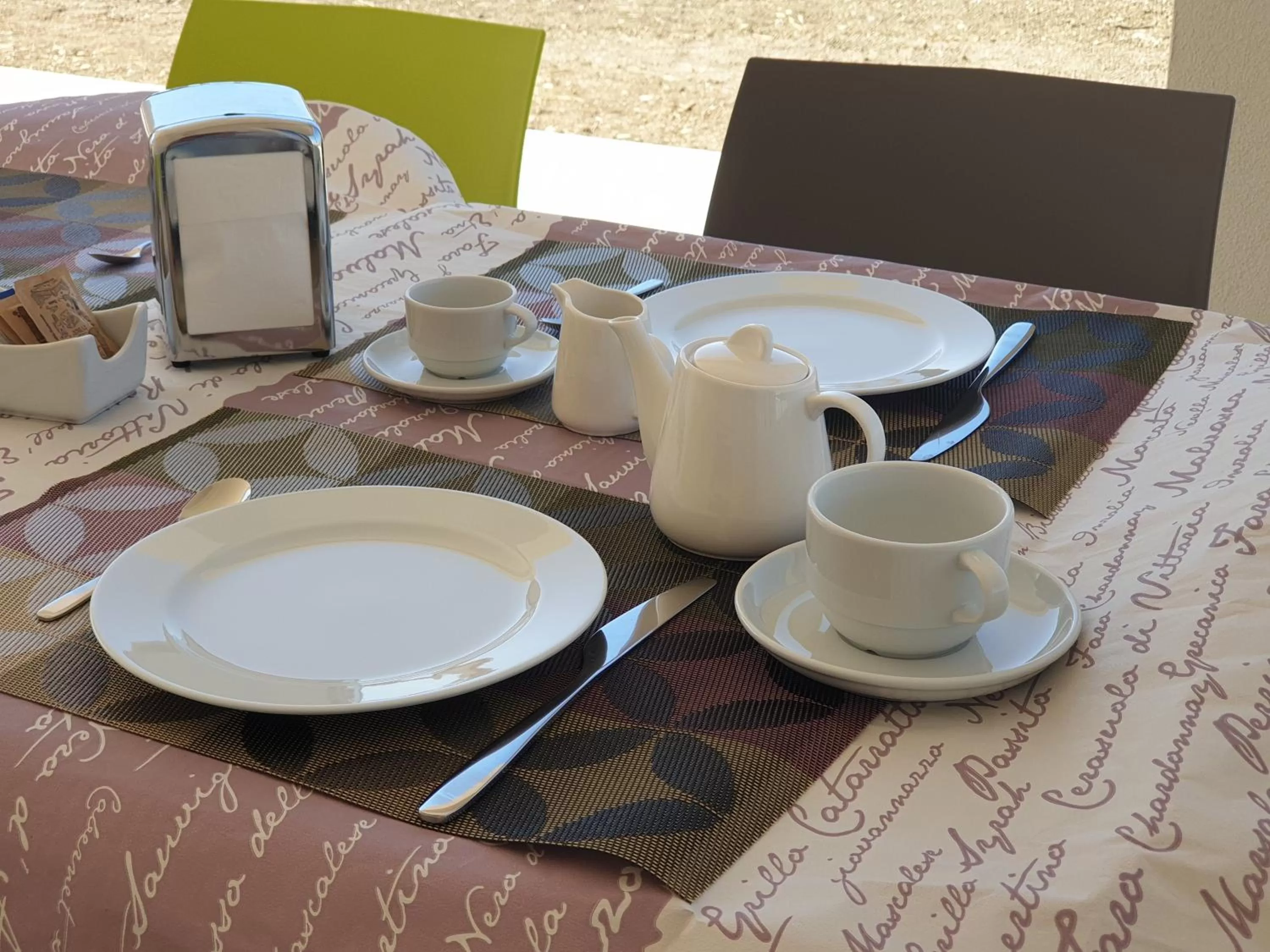 Continental breakfast in B&B L'EDEN DI CAPO BIANCO