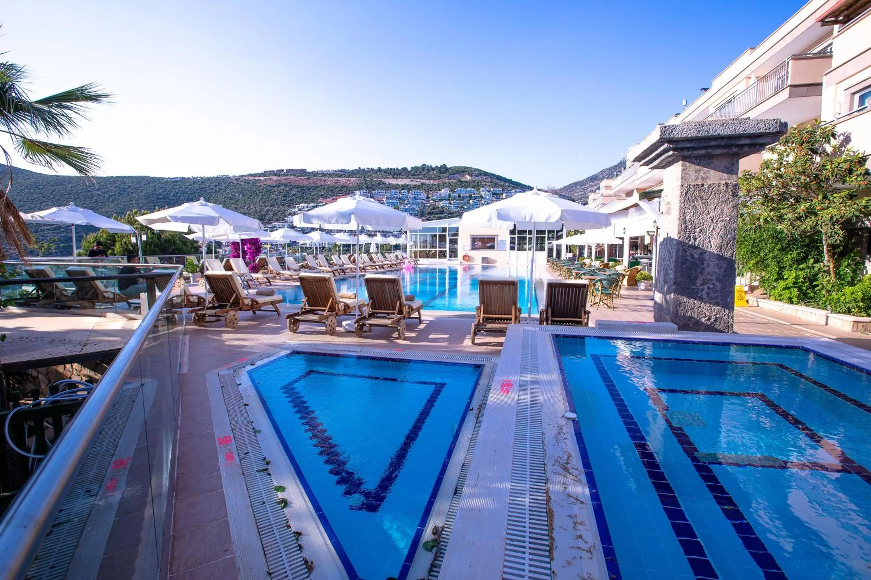 Swimming pool in Happy Hotel Kalkan