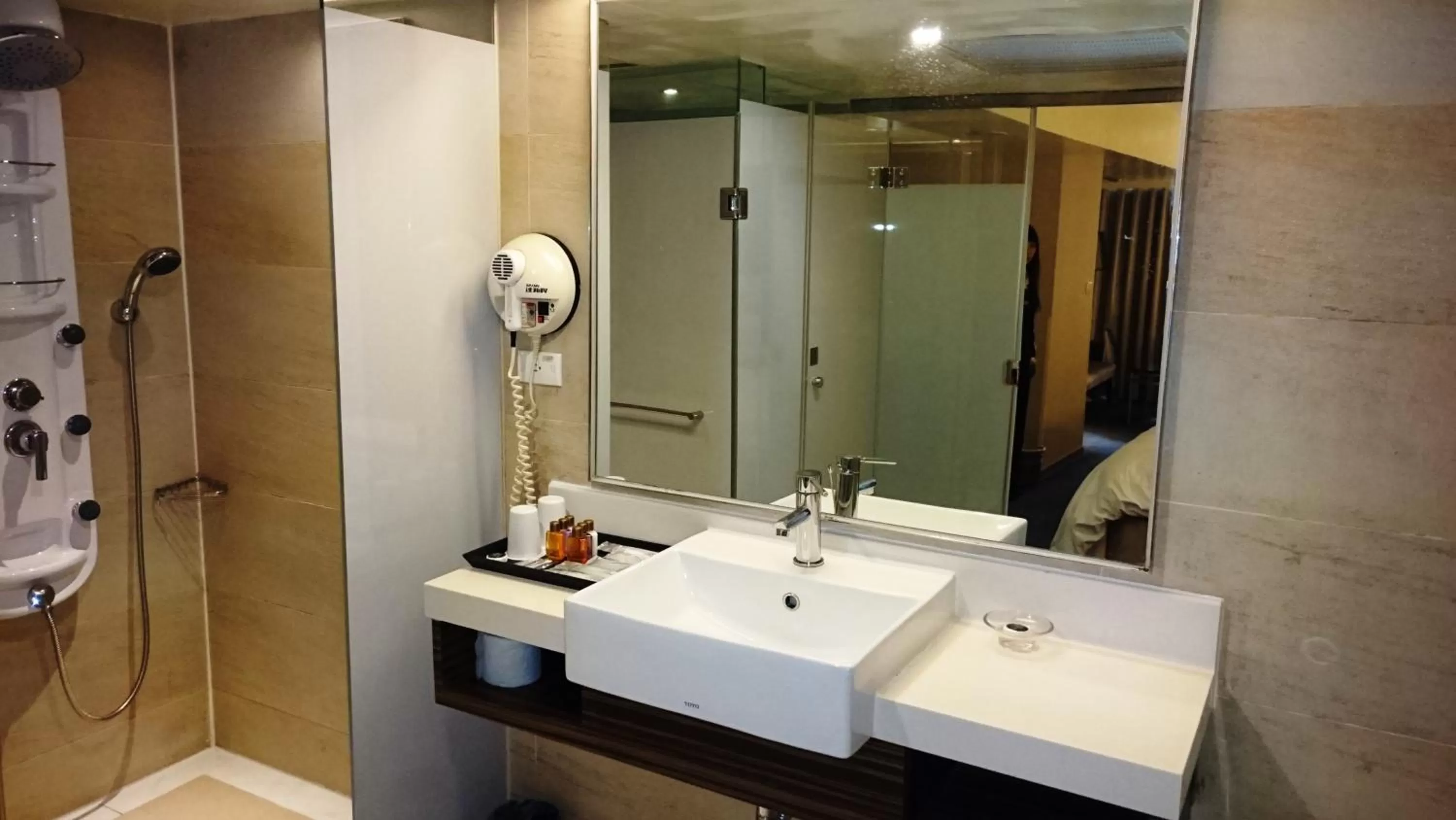 Shower in Delight Hotel