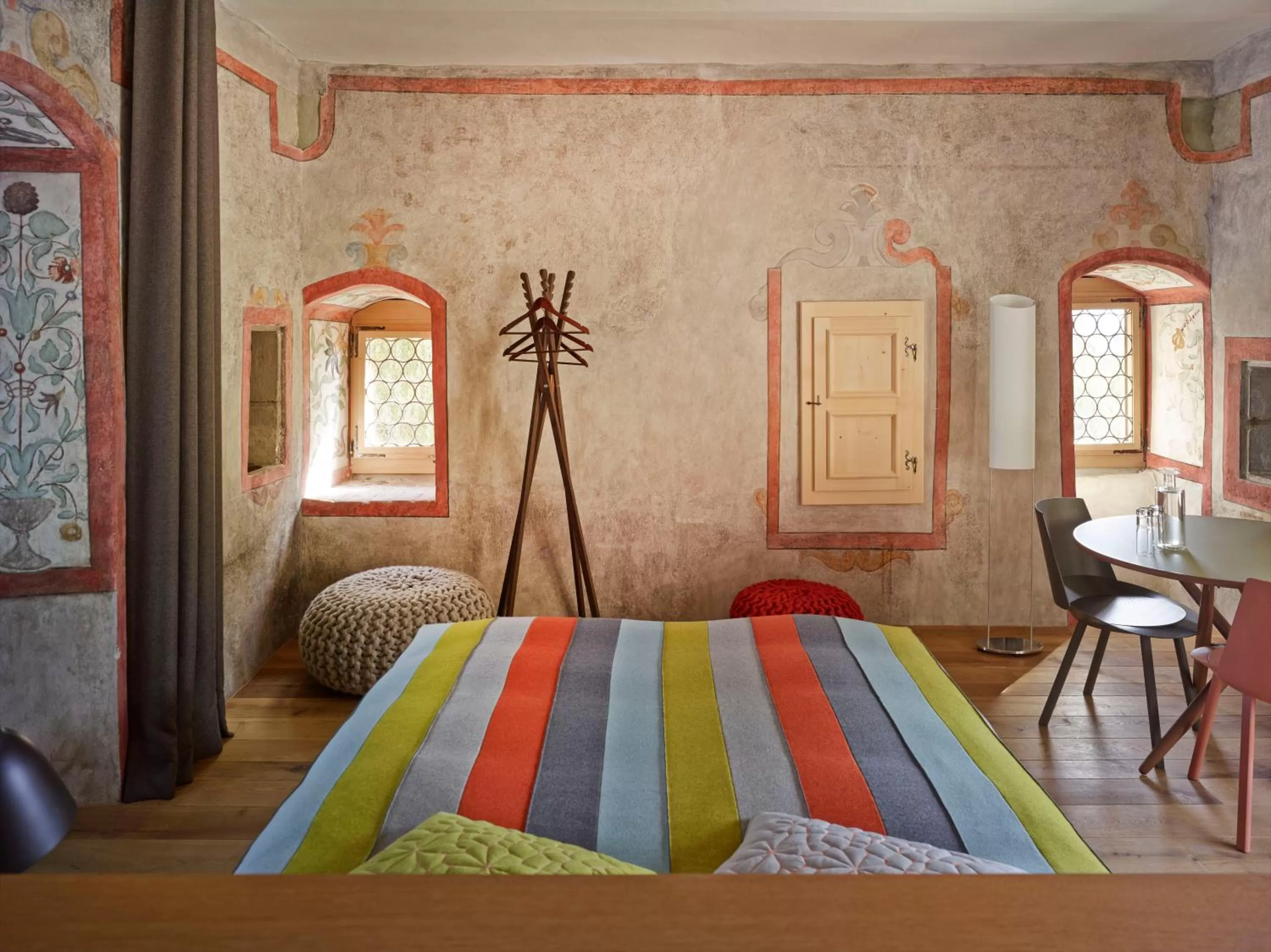 Bedroom, Bed in Boutique Hotel Schlossberg