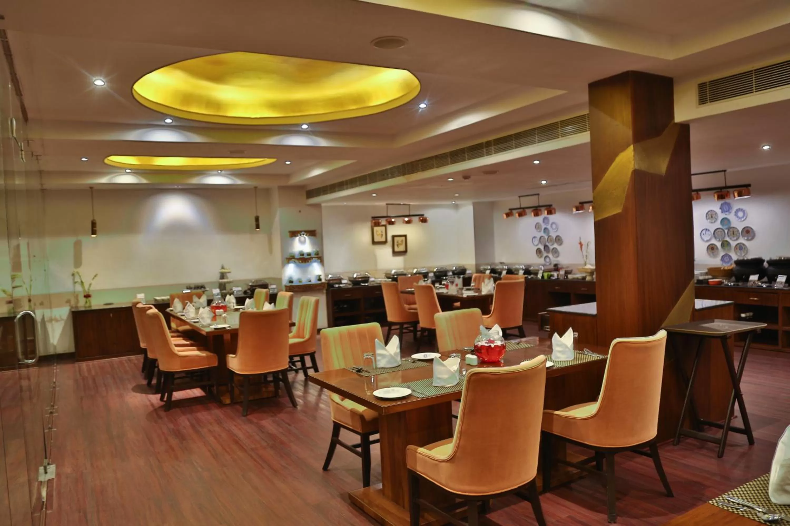 Restaurant/places to eat in Bamboo Saa Resort & Spa - Udaipur