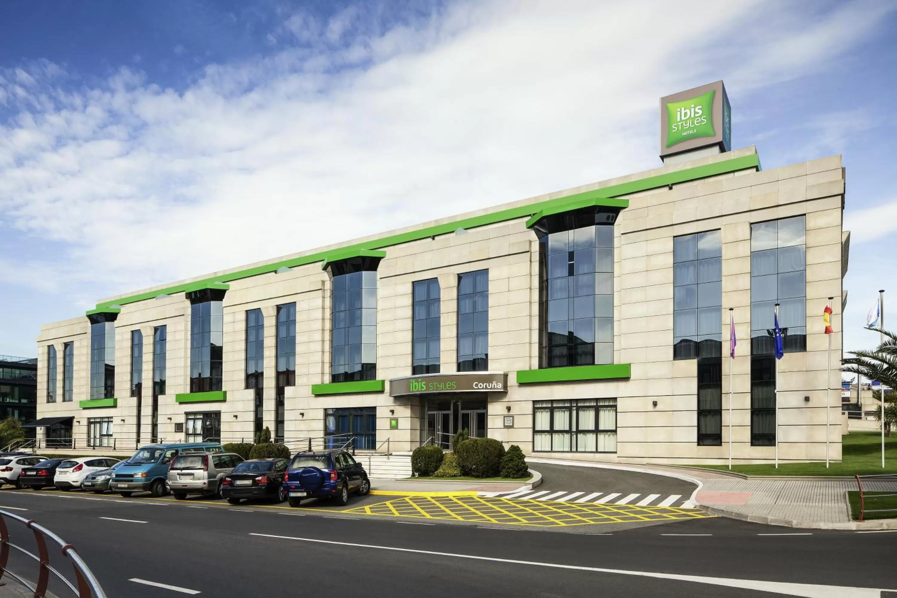 Property building in Ibis Styles A Coruna
