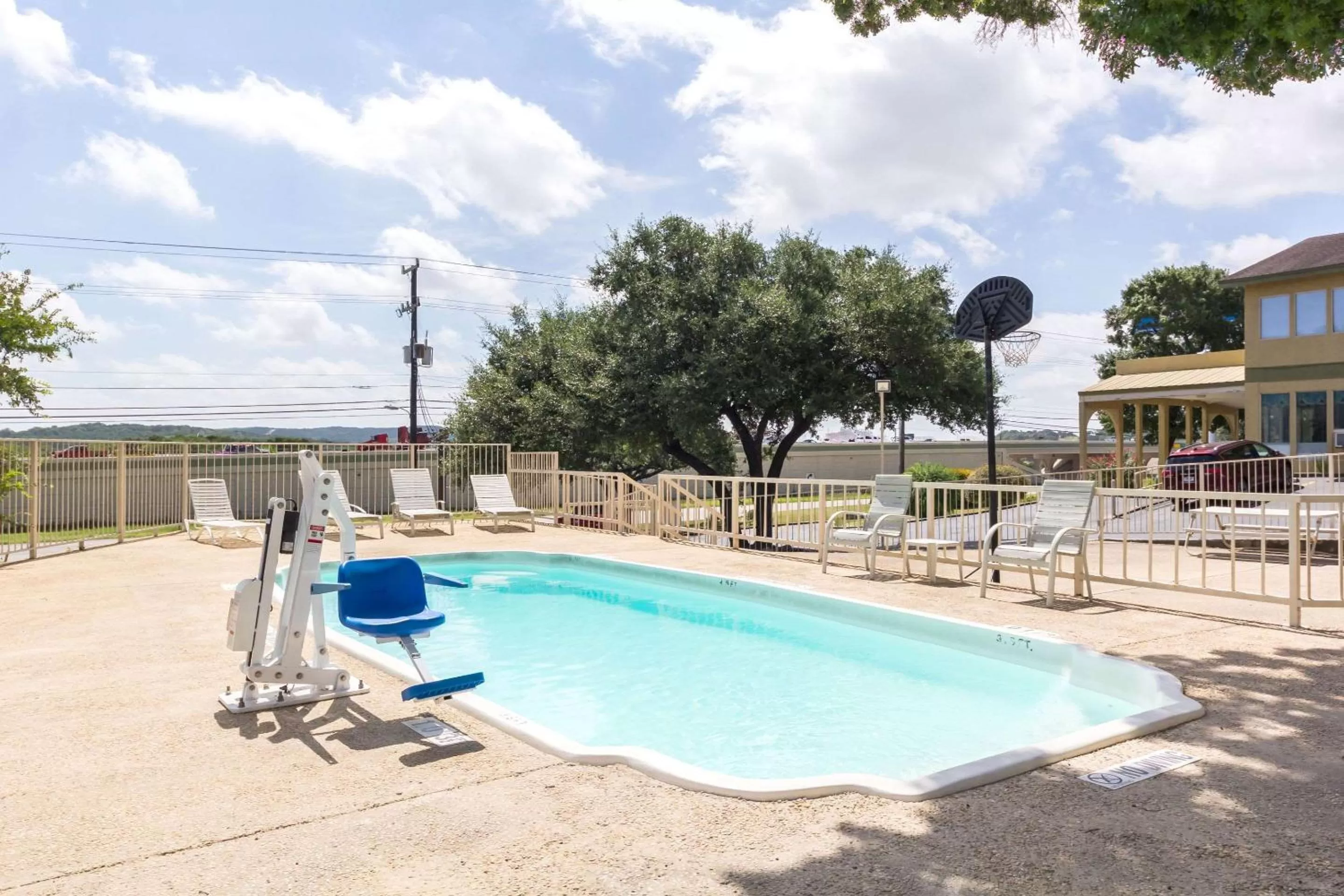 On site in HillView Inn at Six Flags Fiesta