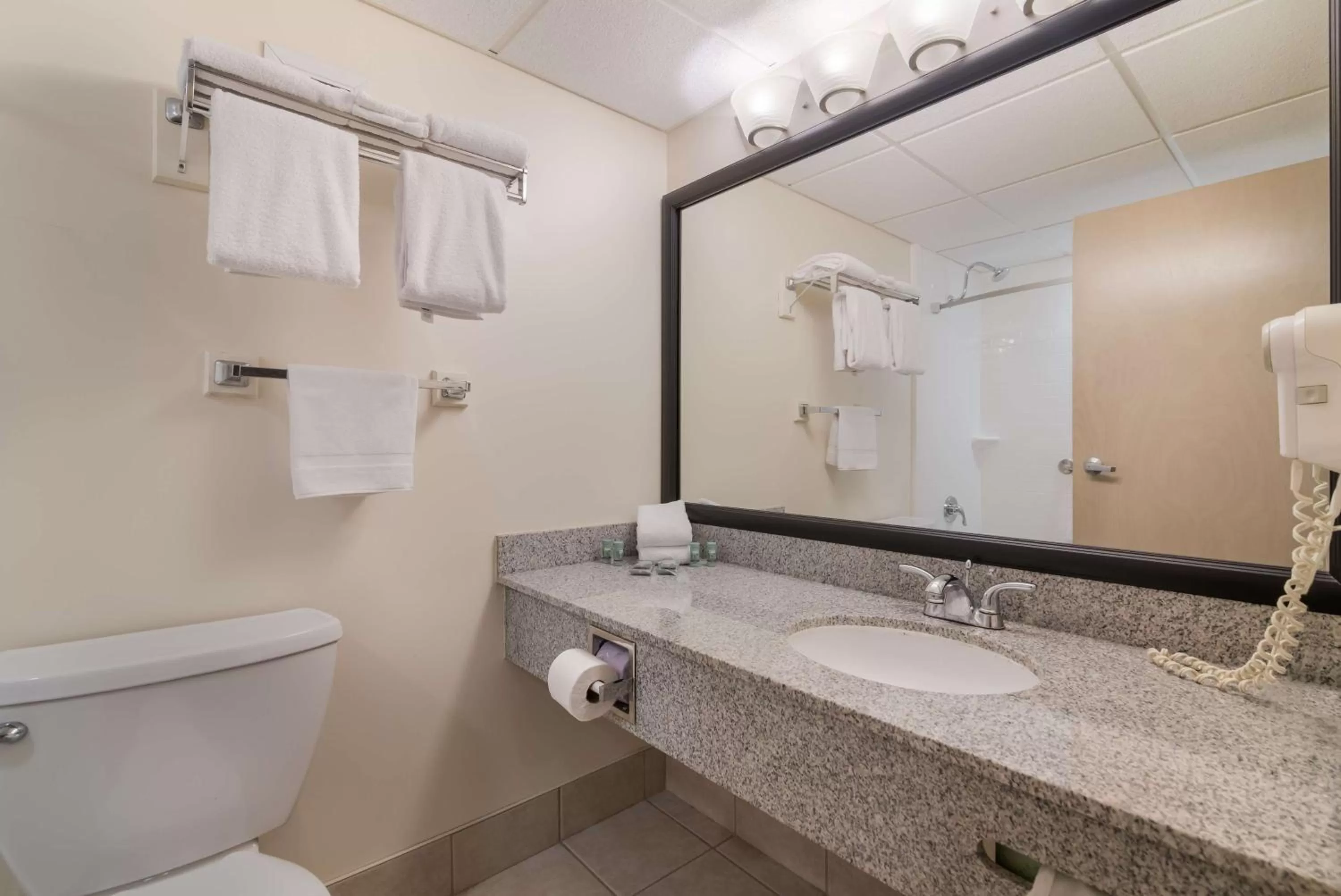 Bathroom in Best Western Saranac Lake