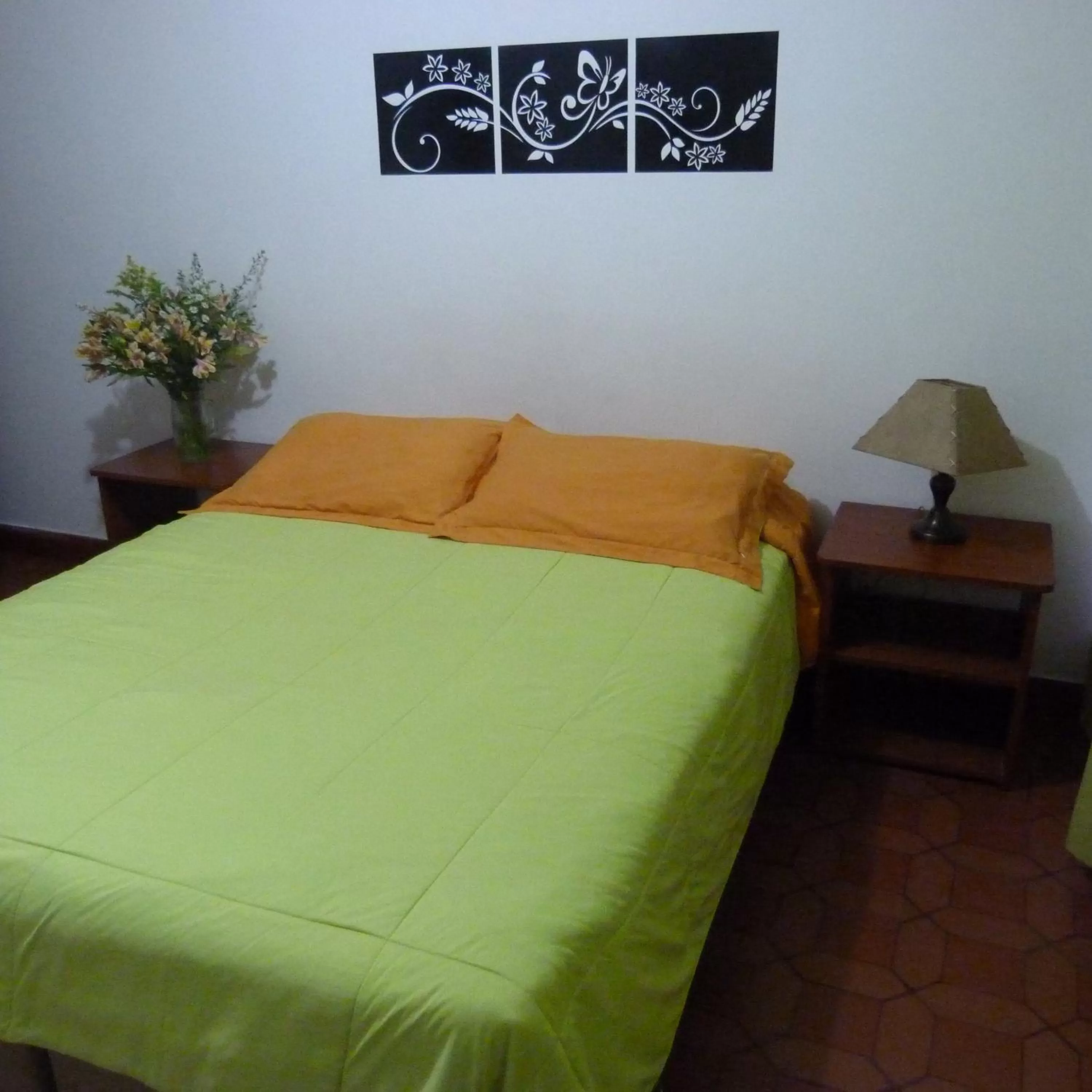 Bed in Hotel Mónaco de Fusa