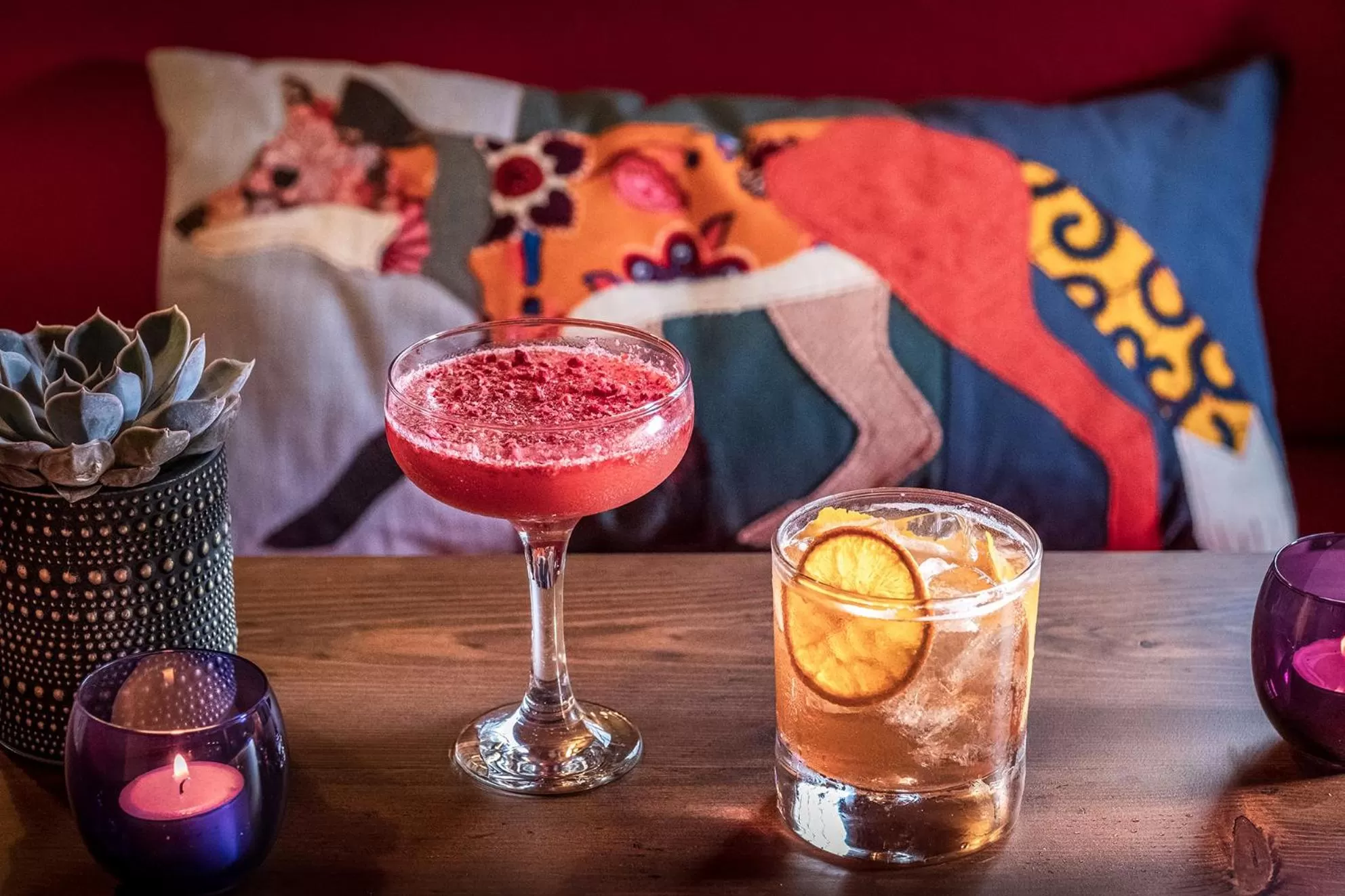 Food and drinks in The Carpenters Arms