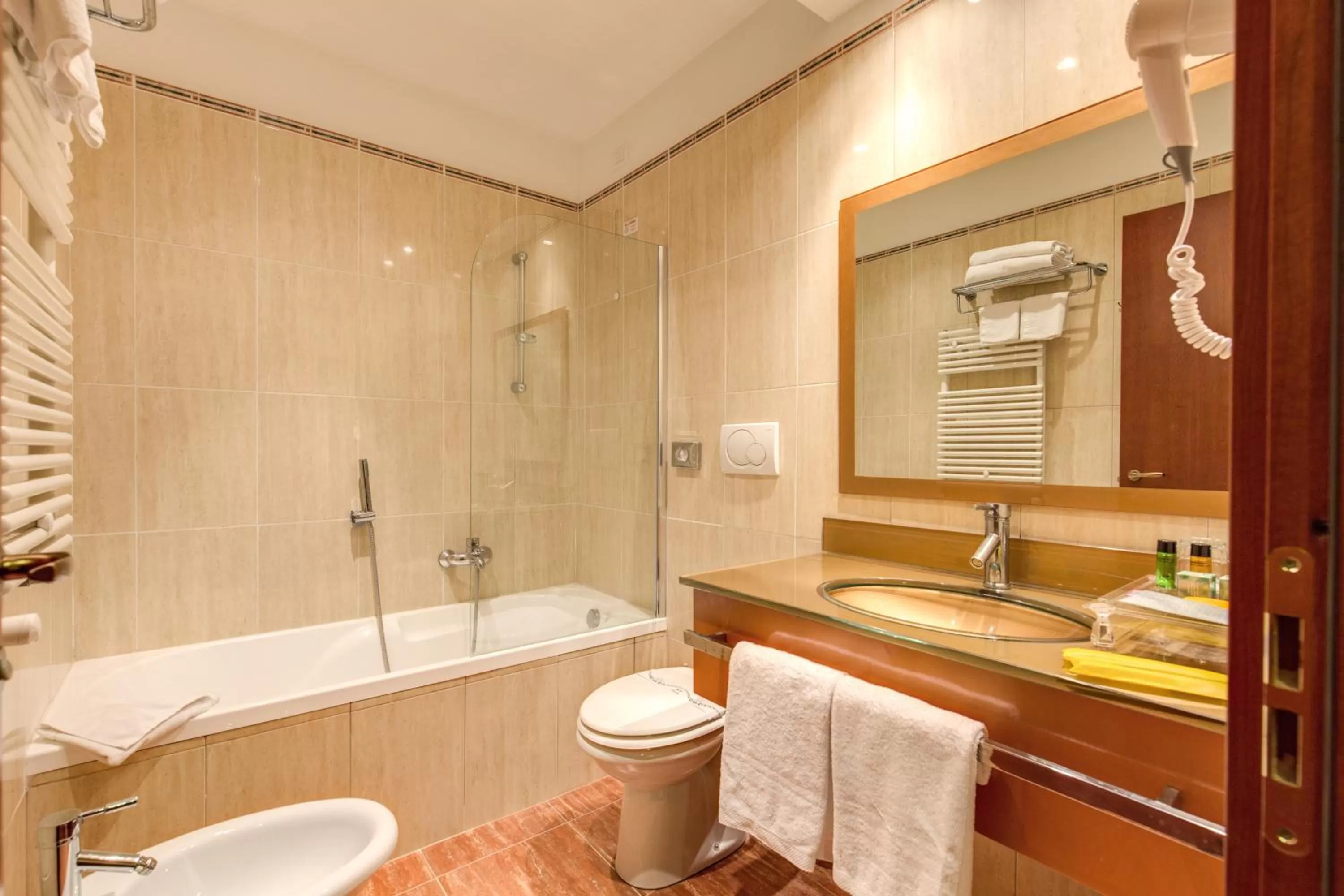 Toilet in Augusta Lucilla Palace