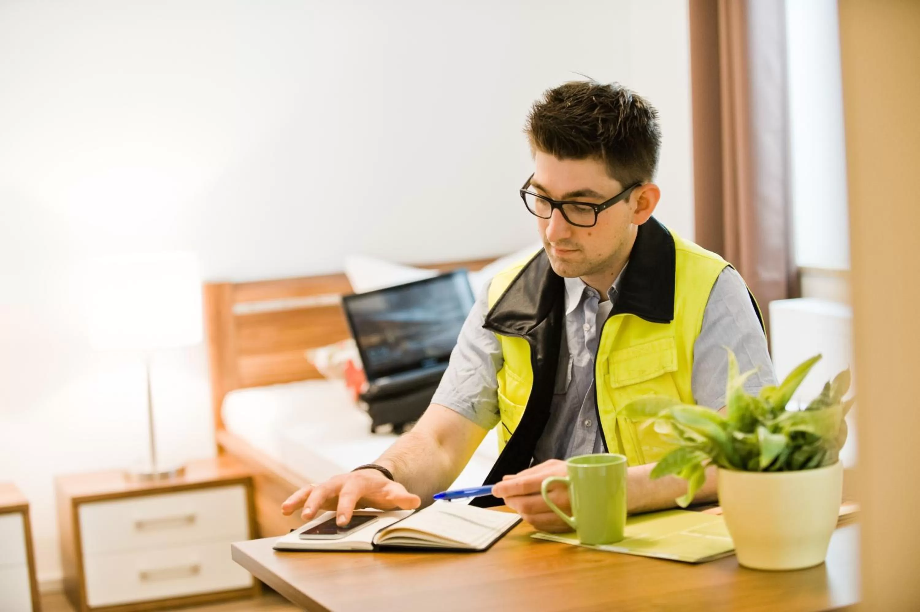 Living room in greenpartment Boardinghouse Neustadt