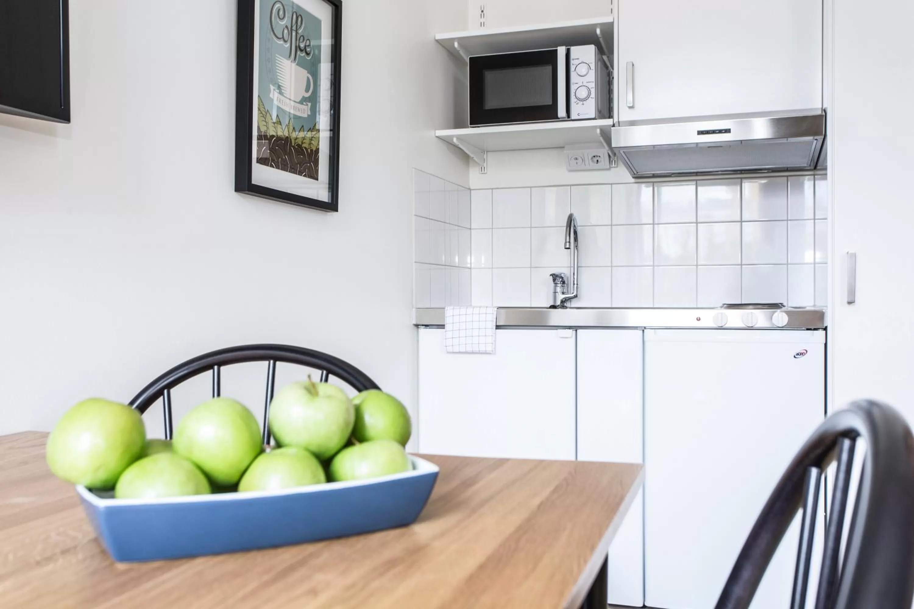 Kitchen or kitchenette in Biz Apartment Solna