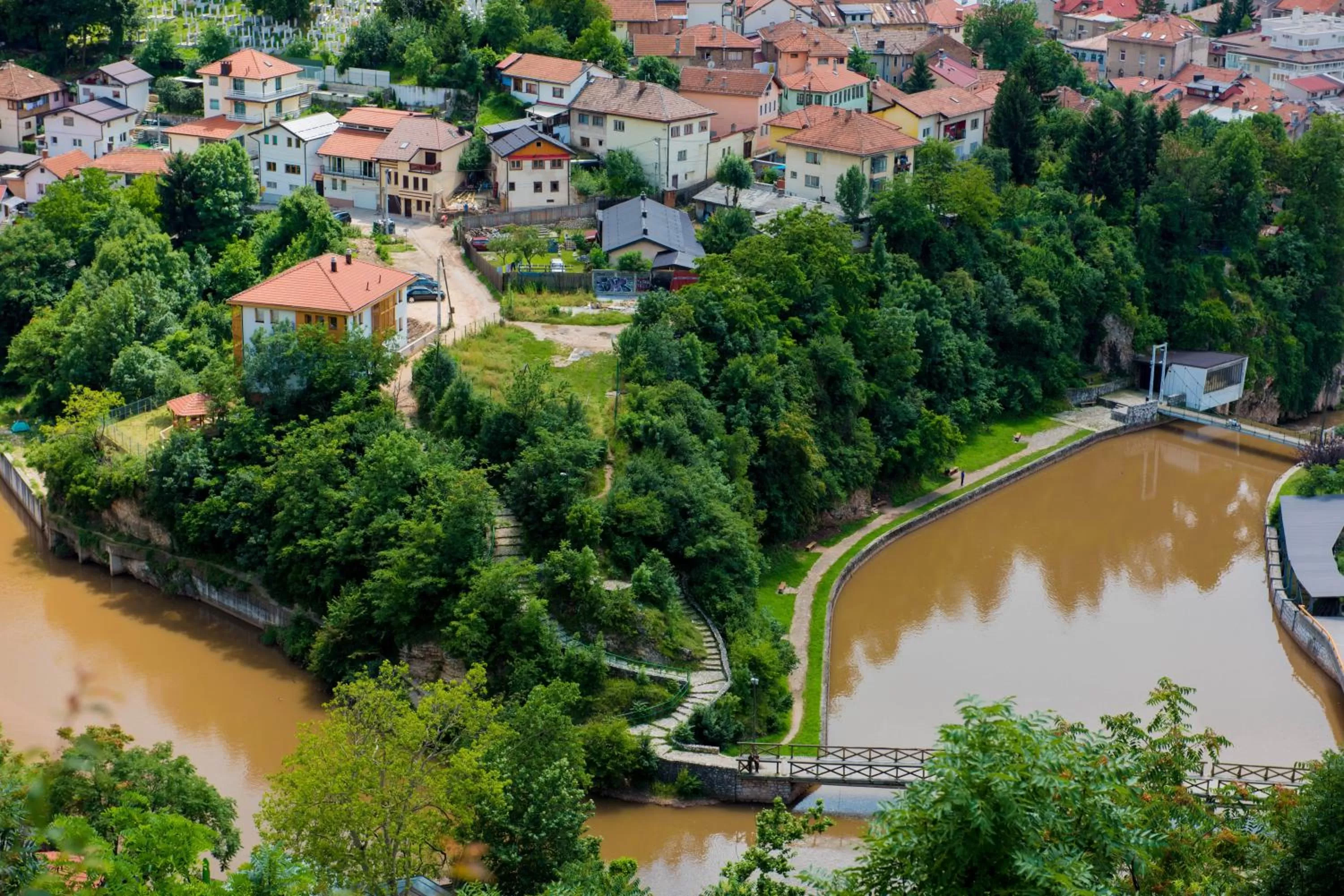 Bird's-eye View in Leader apartment