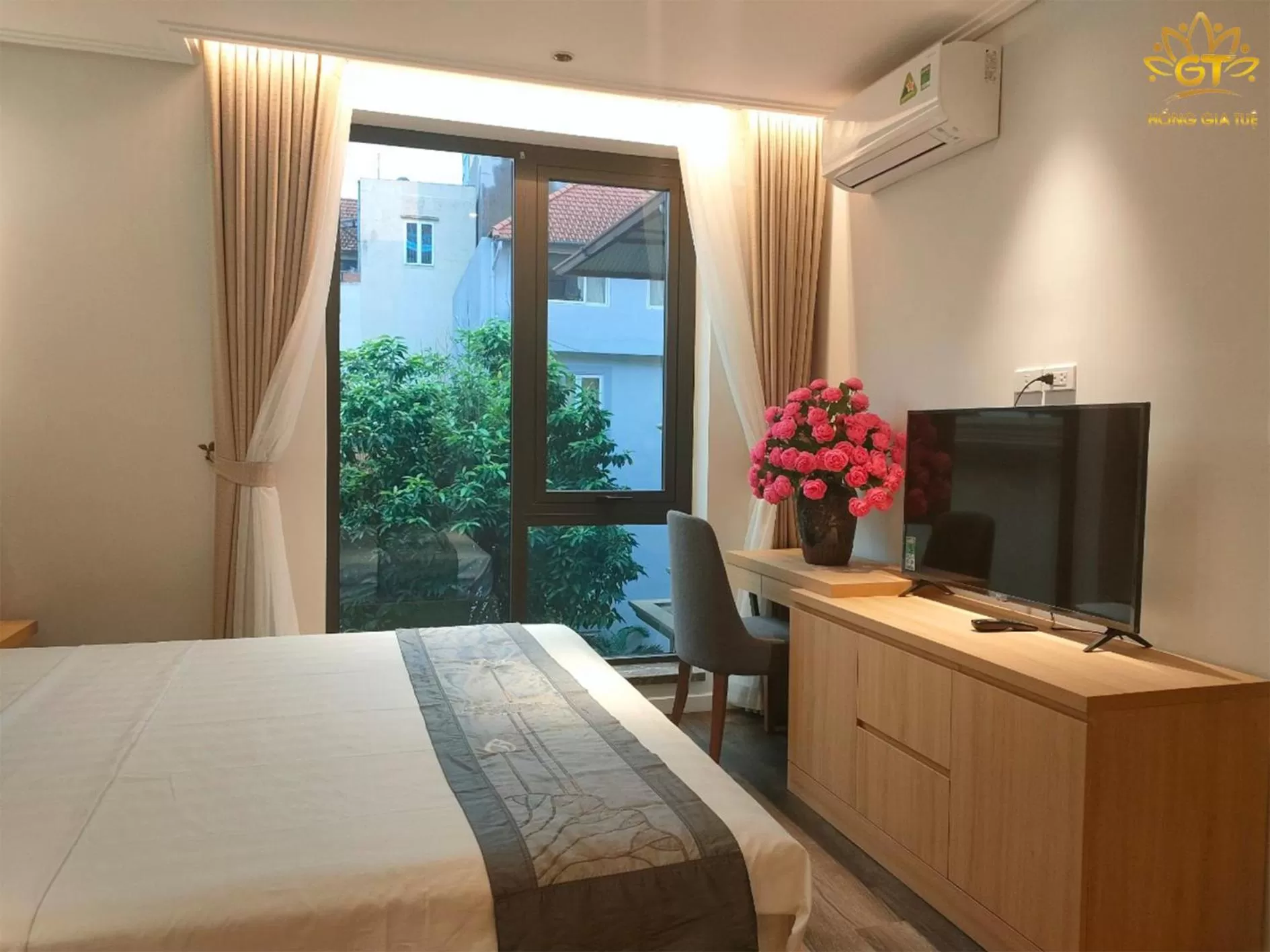 Bed in Hồng Gia Tuệ Lake View