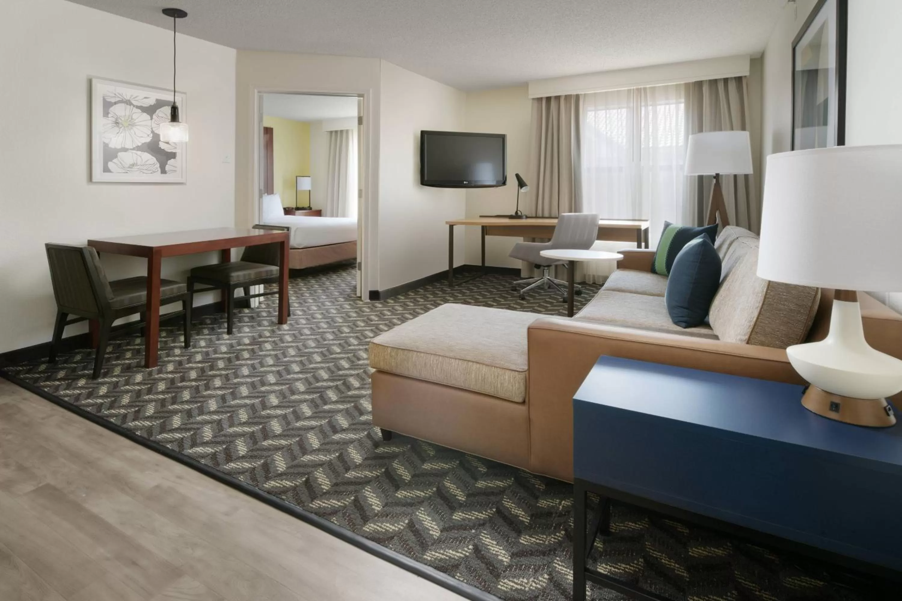 Bedroom, Bed in Residence Inn Dallas Addison/Quorum Drive