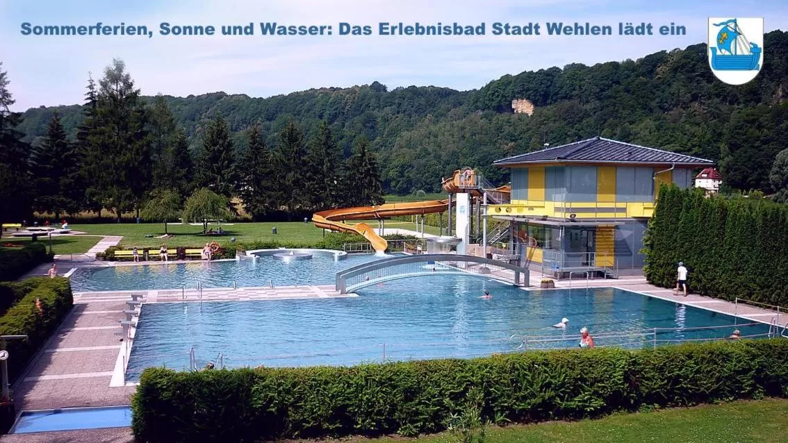 Swimming Pool in Hotel Ettrich & Elbresort Rathen