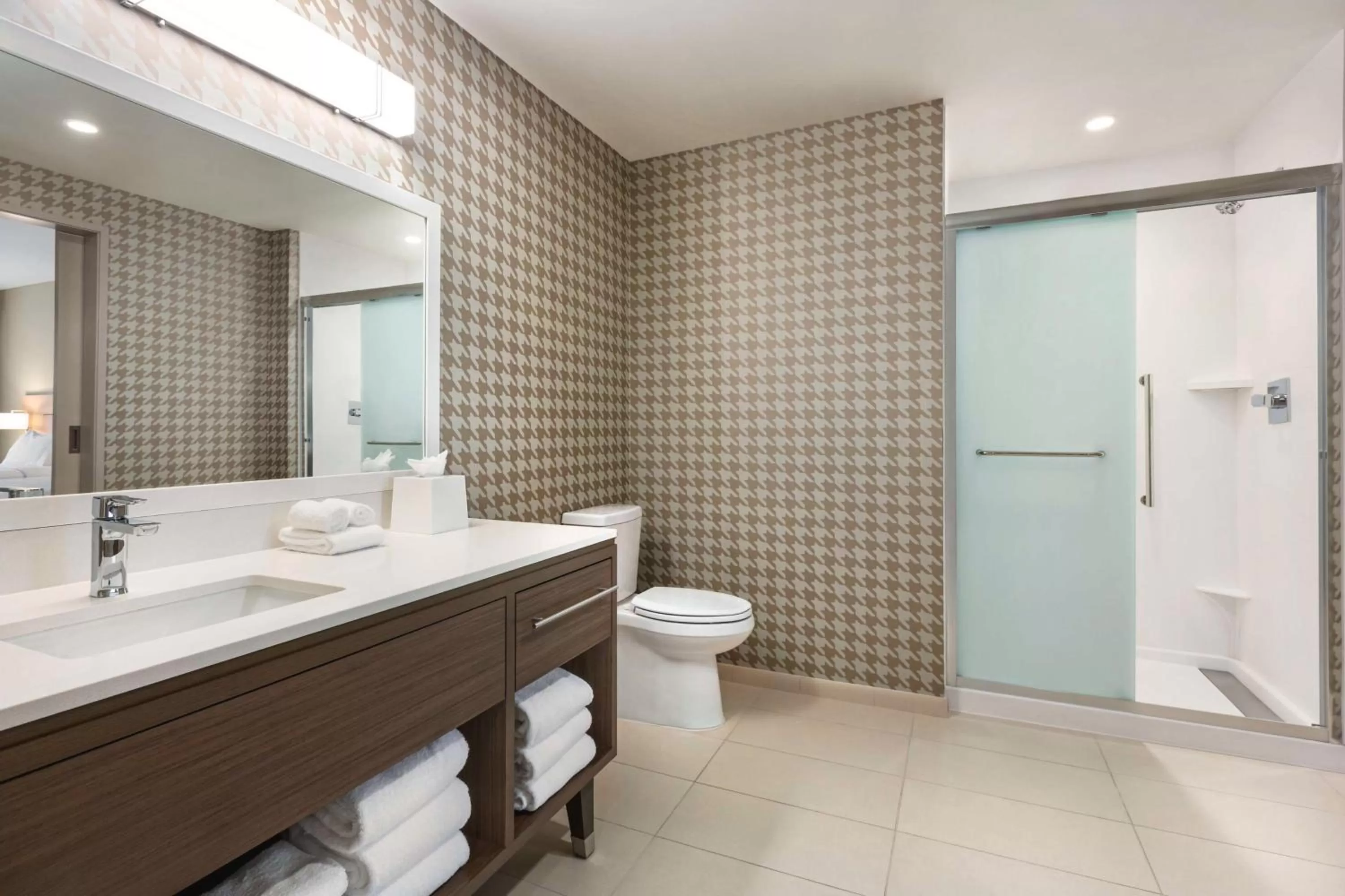 Bathroom in Home2 Suites By Hilton Nashville West End Avenue