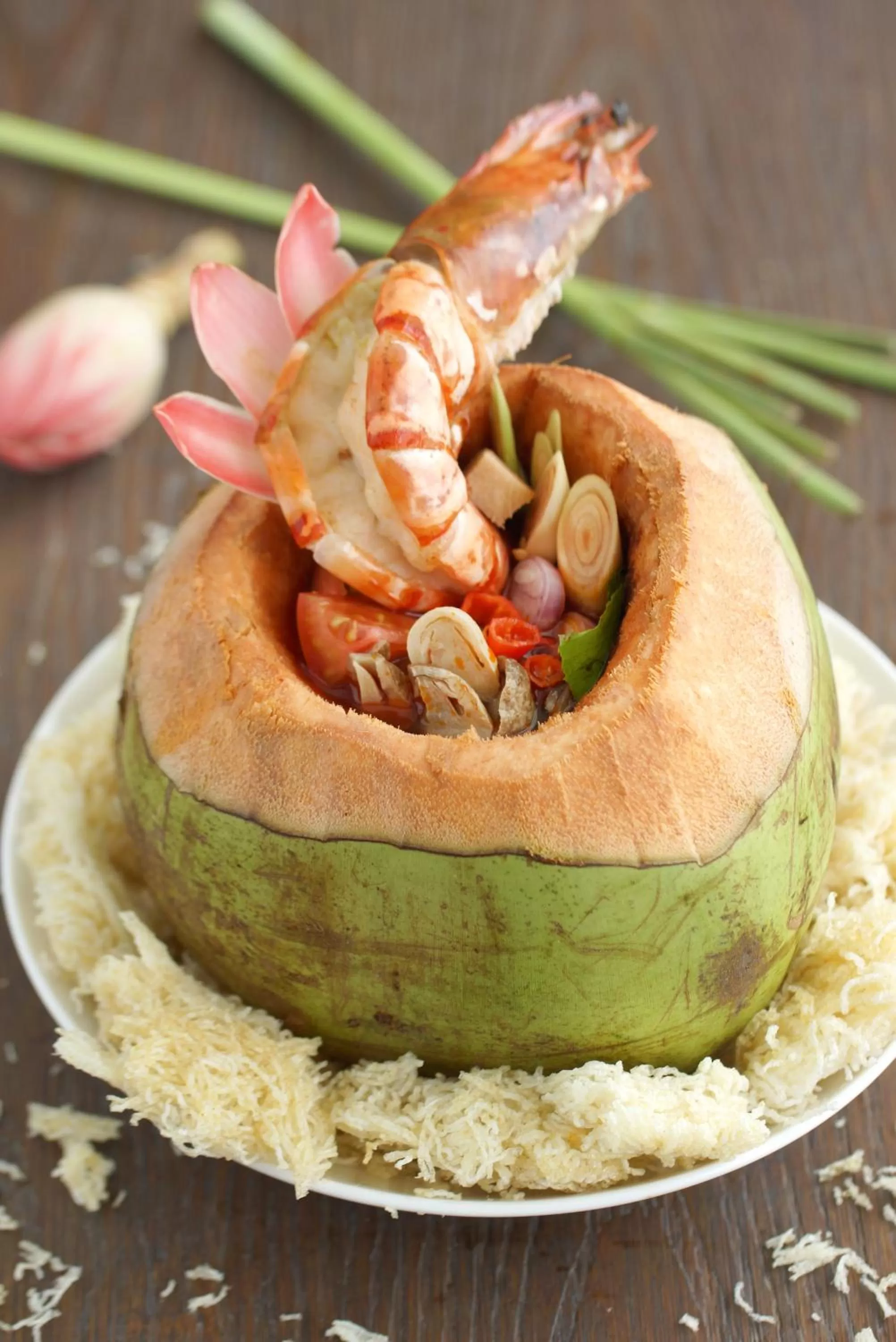 Food close-up in Ayaka Suites