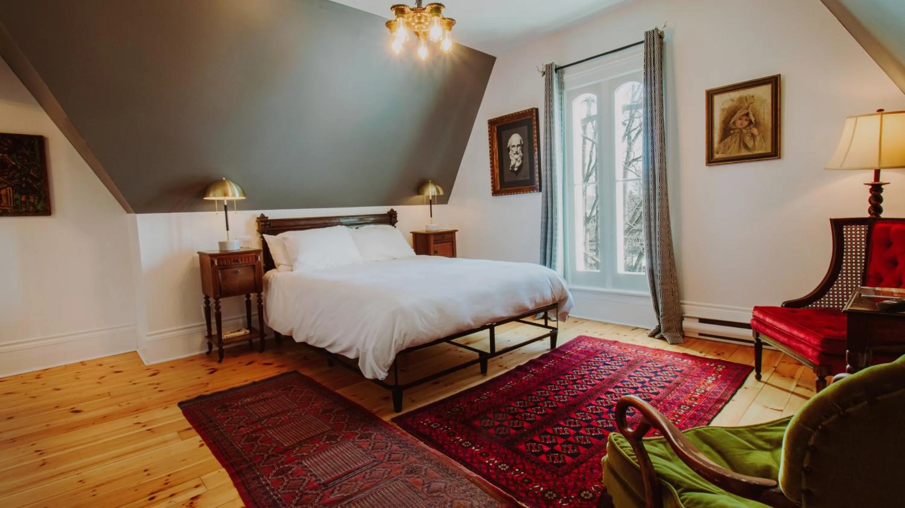 Bedroom in Merrill House