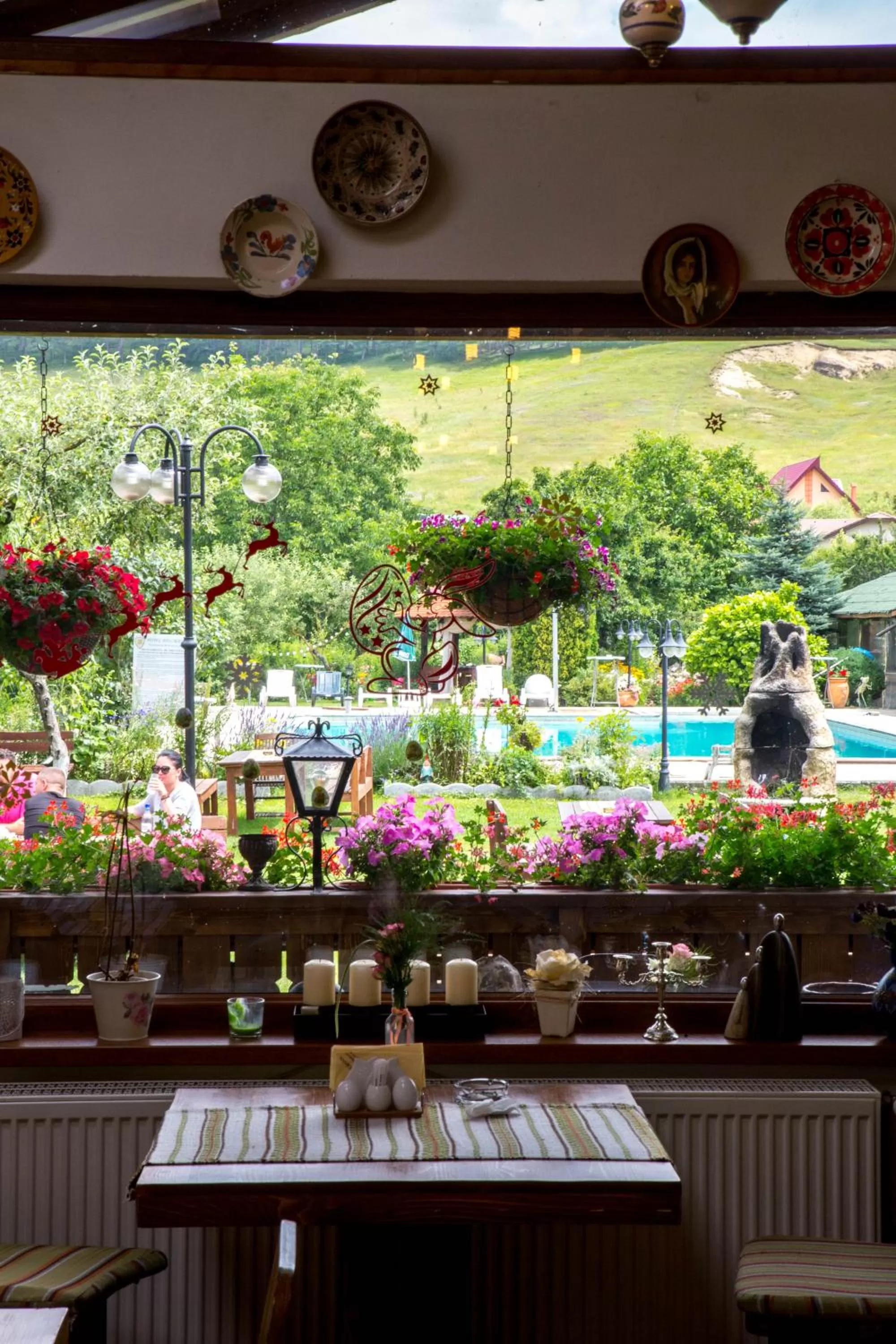 Garden, Restaurant/Places to Eat in Hotel Bielmann
