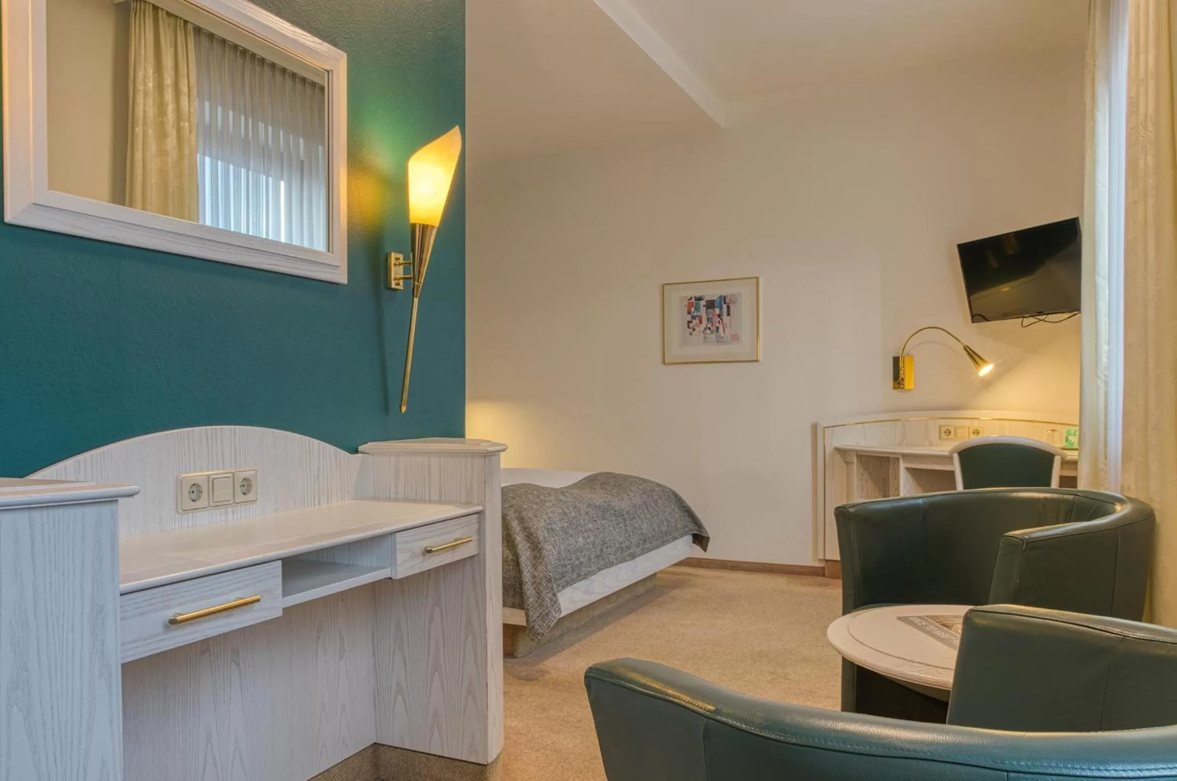 Photo of the whole room, Bed in Sautter Hotel Stuttgart City