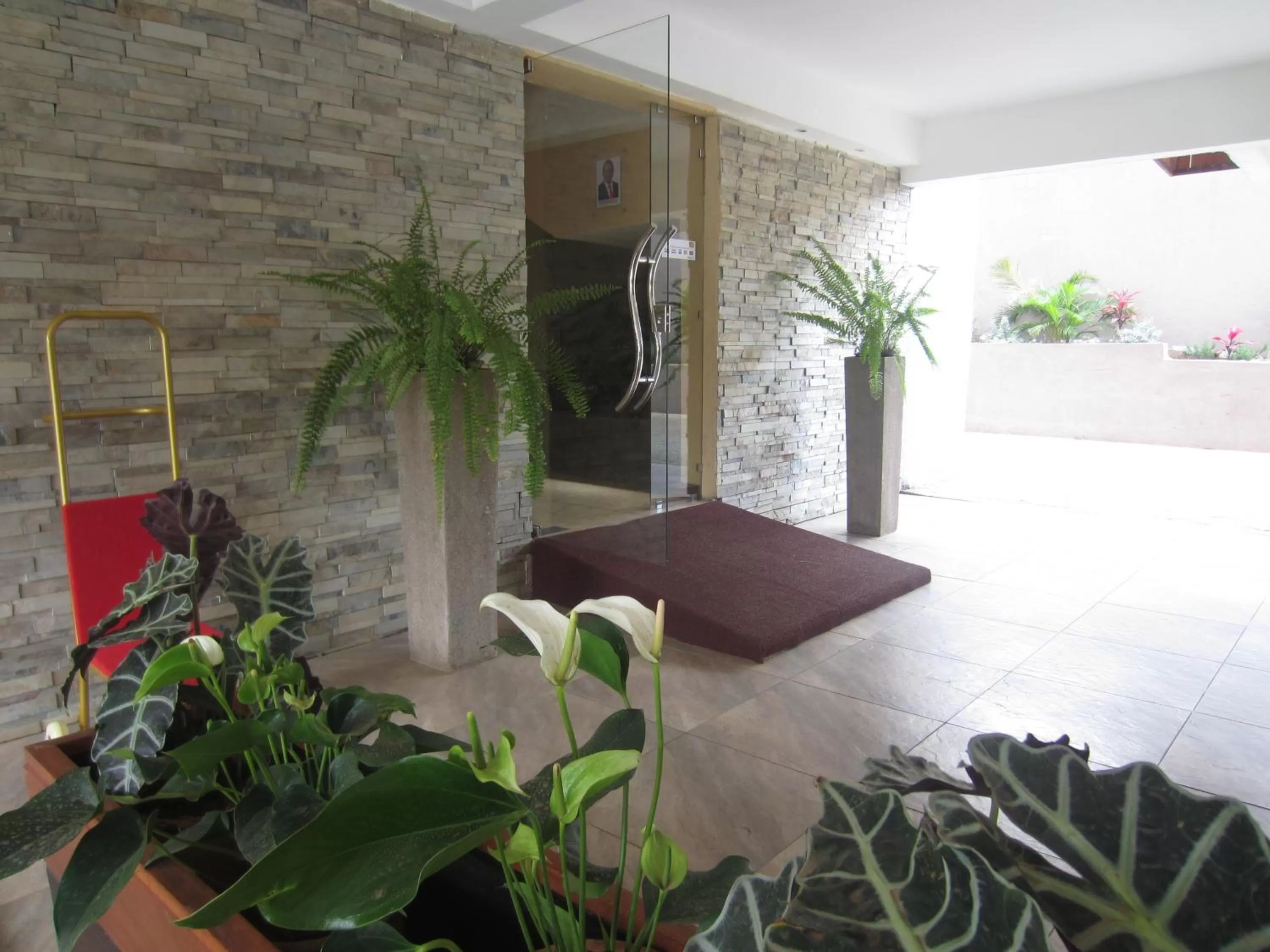 Lobby or reception in The Zehneria Hotel