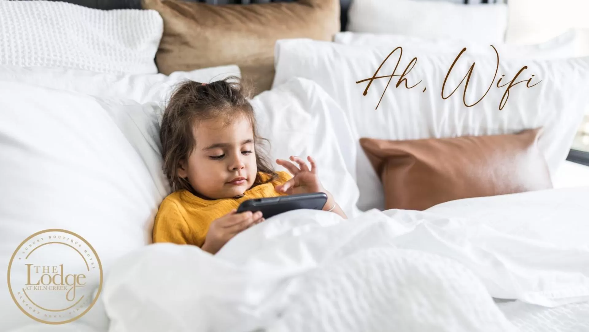 children in The Lodge at Kiln Creek Resort