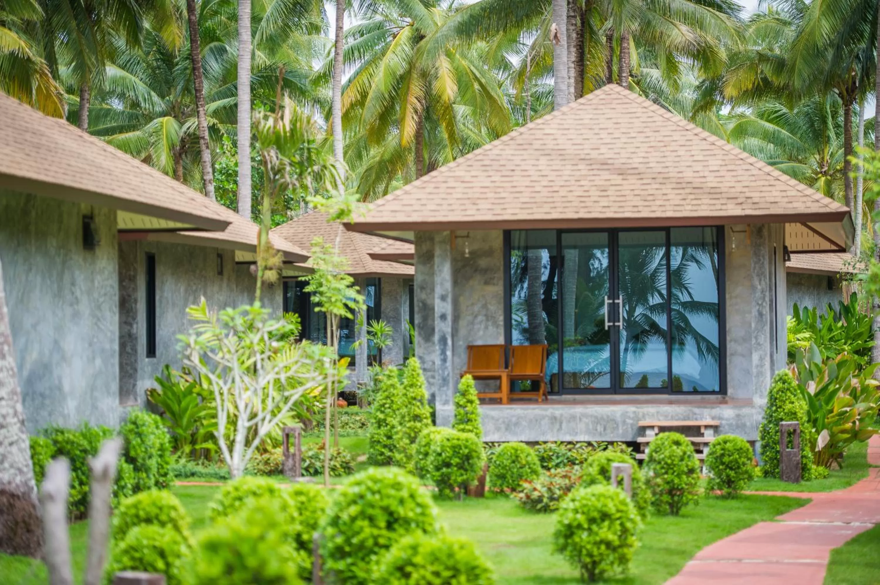 Garden view in Medee Resort