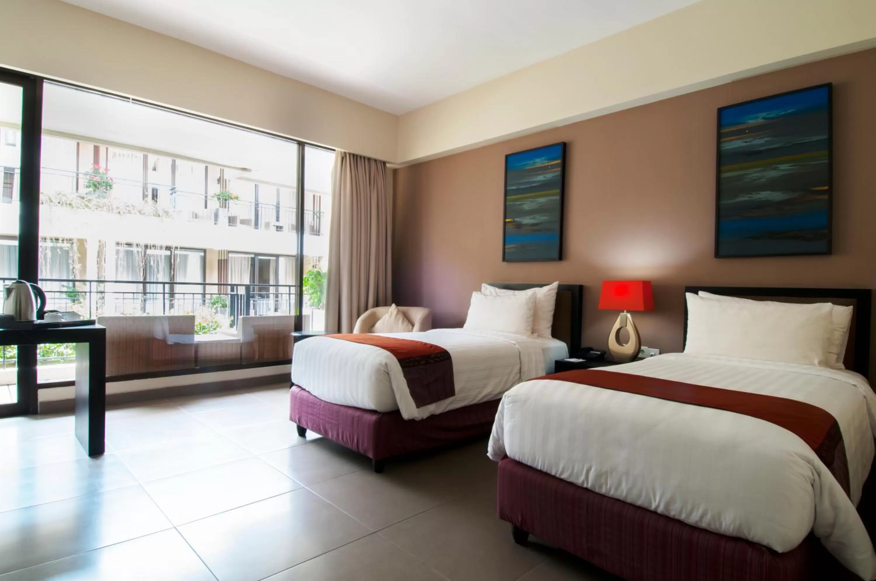 Bedroom, Bed in 100 Sunset Kuta Hotel & Ballroom