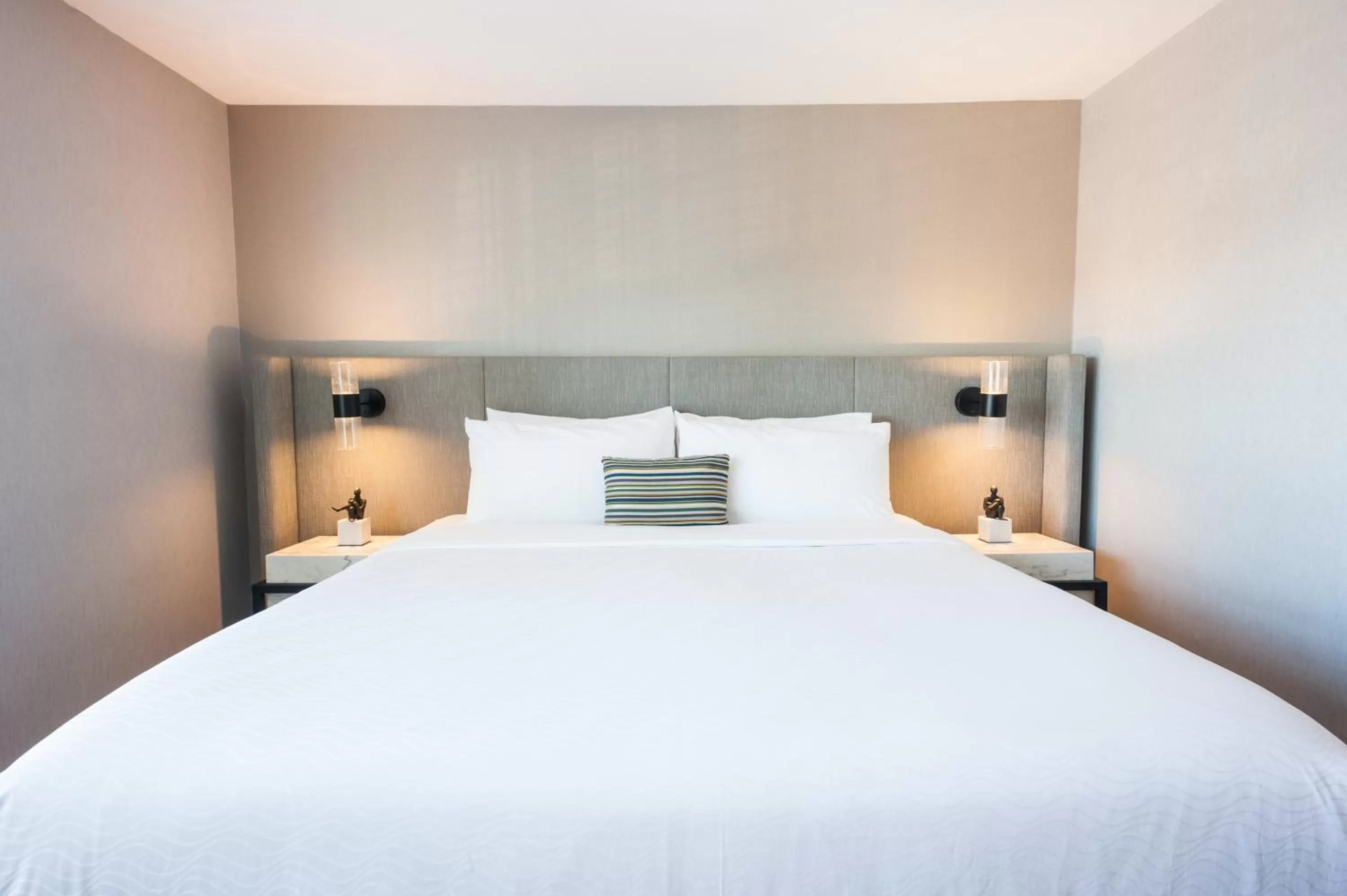 Bed in Hotel Indigo Napa Valley by IHG