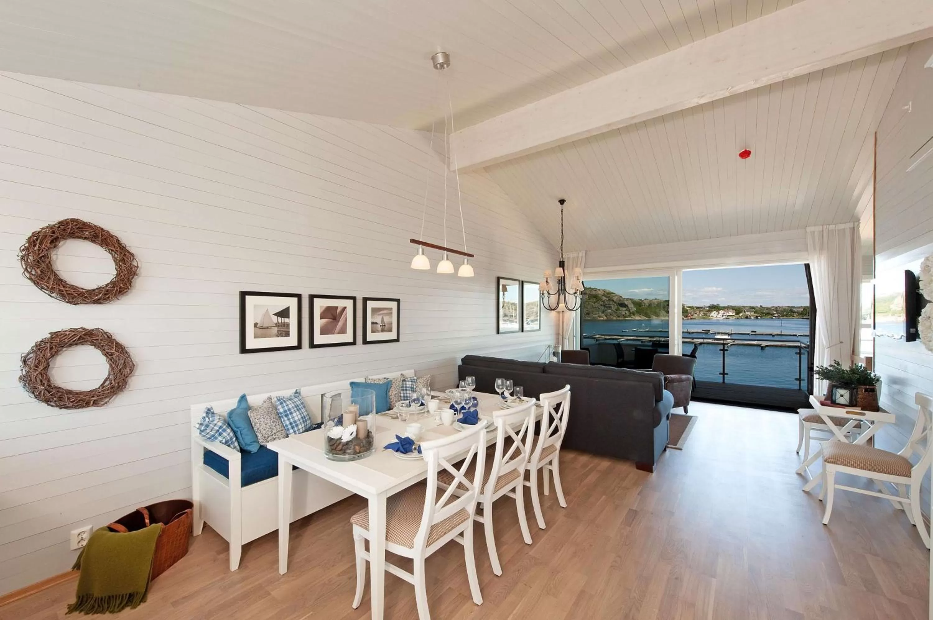 Living room in Havna Tjøme Hotel